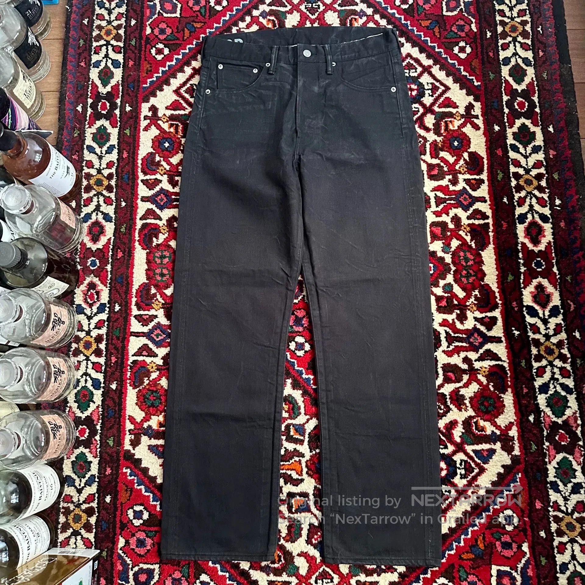Visvim visvim black denim pants size w32 l3. Size US 32 / EU 48 - 1 Thumbnail