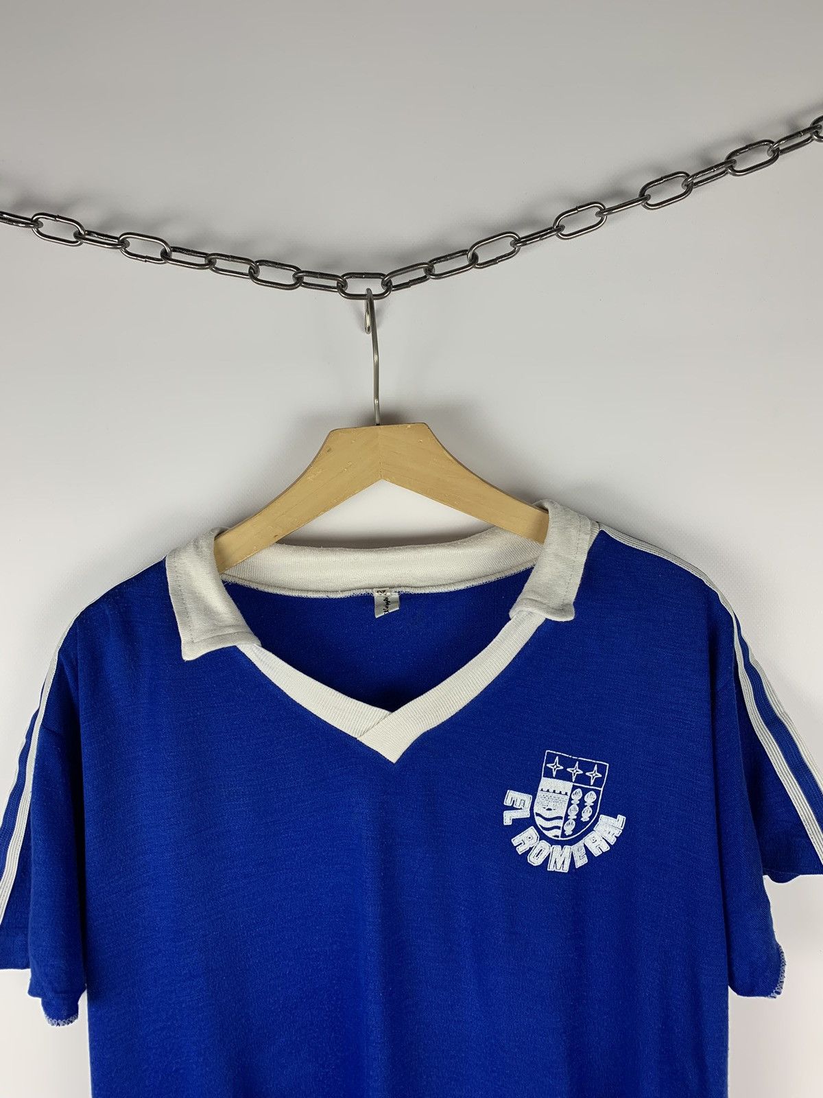 Vintage Vintage El Romeral Malaga Soccer Football Shirt Men’s Blue Size US M / EU 48-50 / 2 - 2 Thumbnail