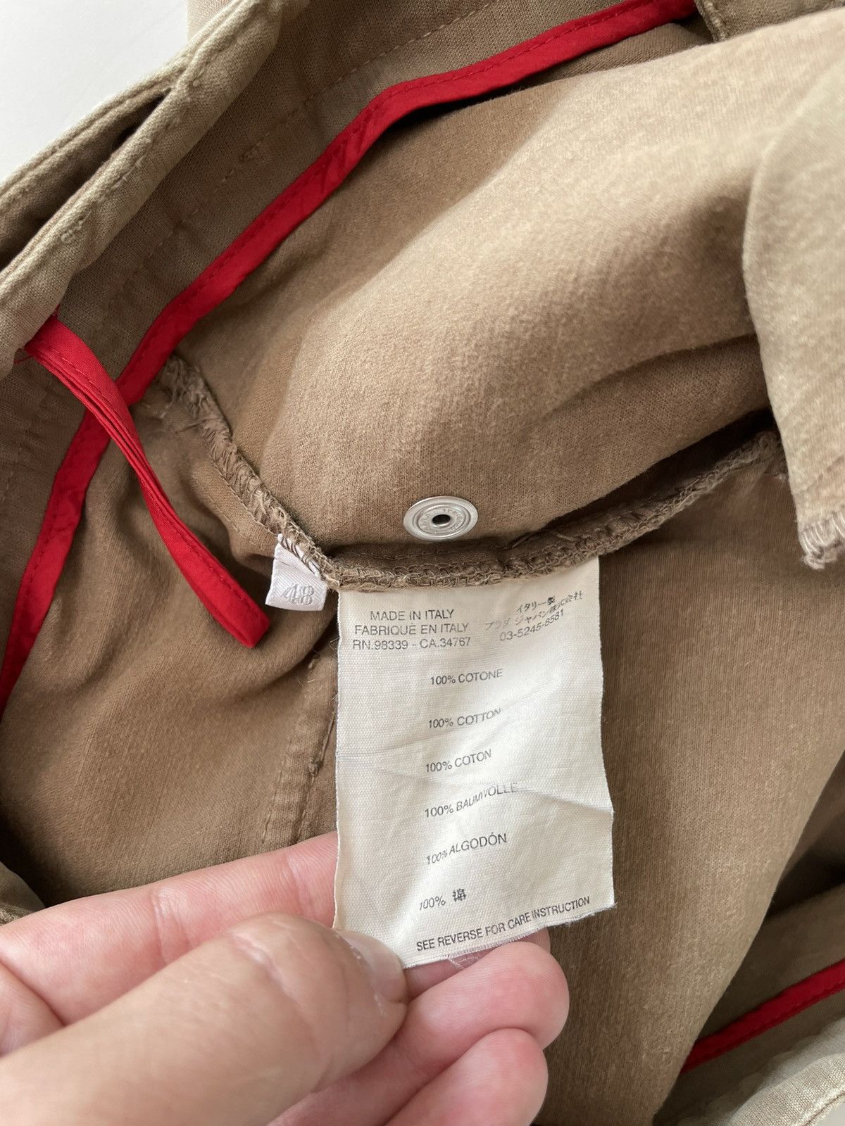 Prada Prada 90s Bondage Denim Size US 30 / EU 46 - 9 Thumbnail