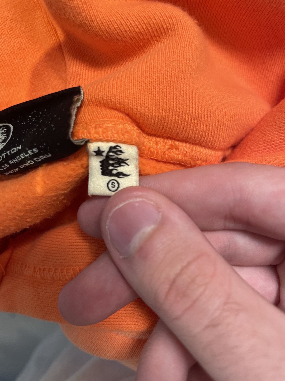HELLSTAR Hellstar FW23 Hoodie Orange S Size US S / EU 44-46 / 1 - 5 Thumbnail