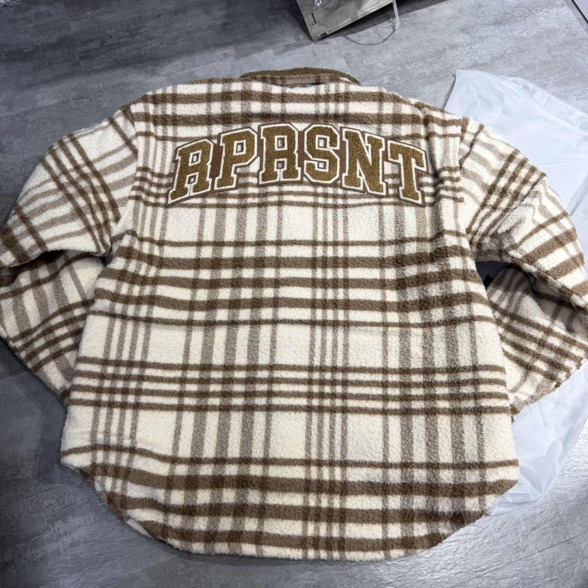 Represent Clo. Represent Sherpa Shirt Brown Size US M / EU 48-50 / 2 - 2 Thumbnail