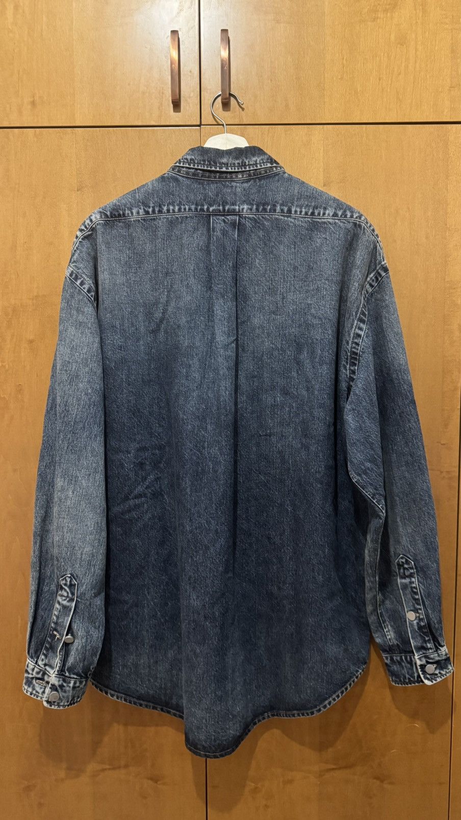 Hed Mayner Hed Mayner Denim Overshirt Size US M / EU 48-50 / 2 - 2 Thumbnail