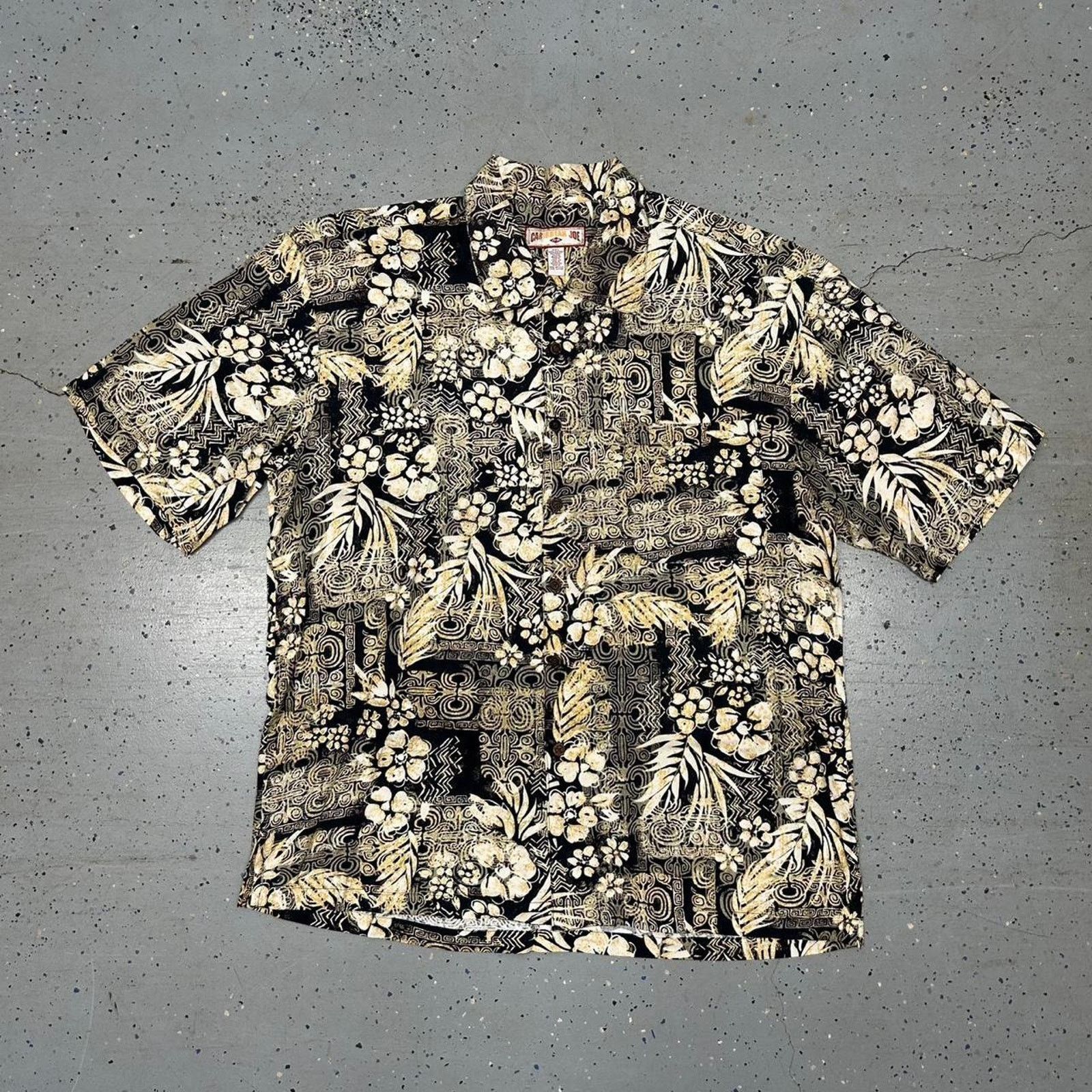 Other VTG/Y2K Caribbean Joe Hawaiian shirt 100% rayon Size US XXL / EU 58 / 5 - 1 Thumbnail