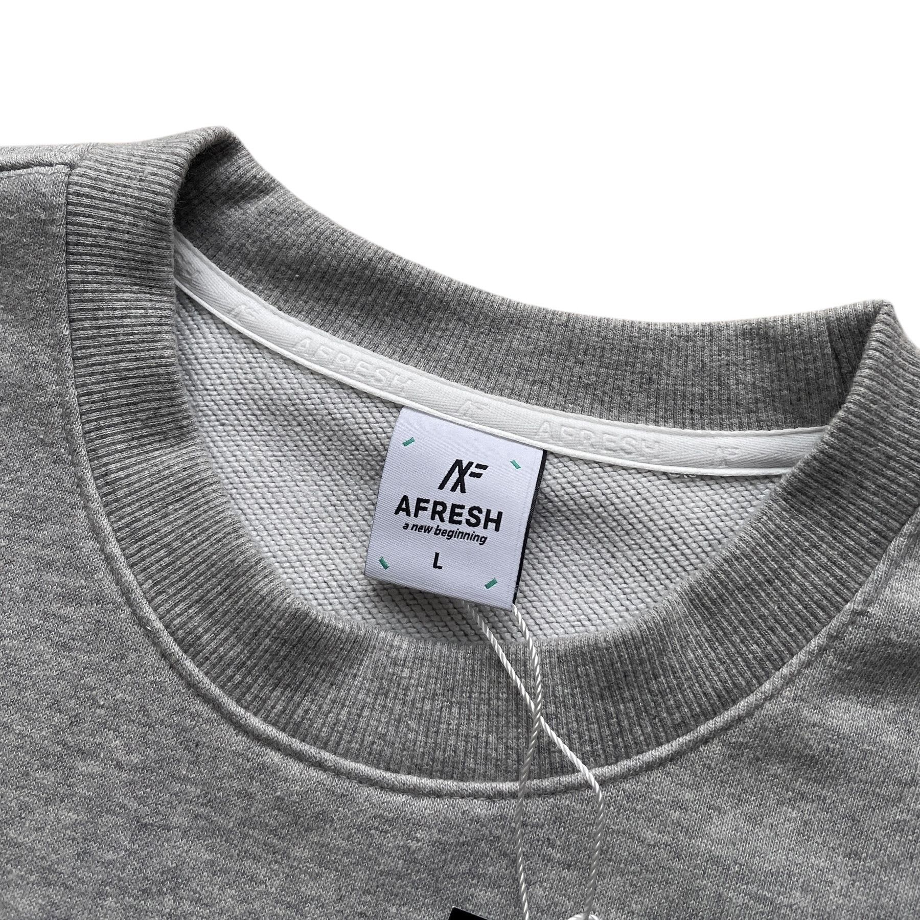 Japanese Brand Oversized blank sweatshirt with dropped shoulders Size US L / EU 52-54 / 3 - 2 Thumbnail