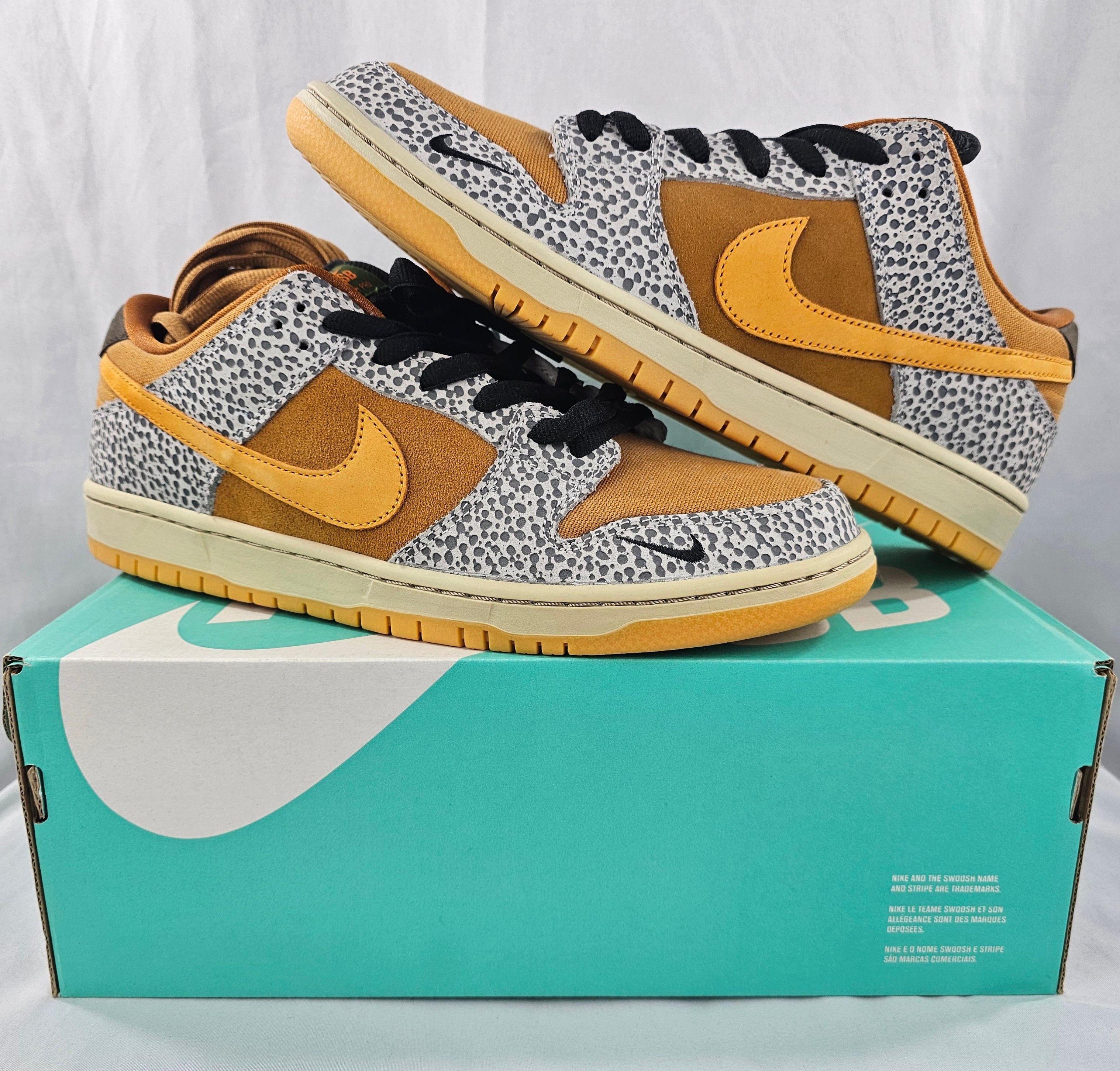 Nike Nike SB Dunk Low Safari Orange Cement Men's Size BRAND NEW Size US 11.5 / EU 44-45 - 1 Thumbnail