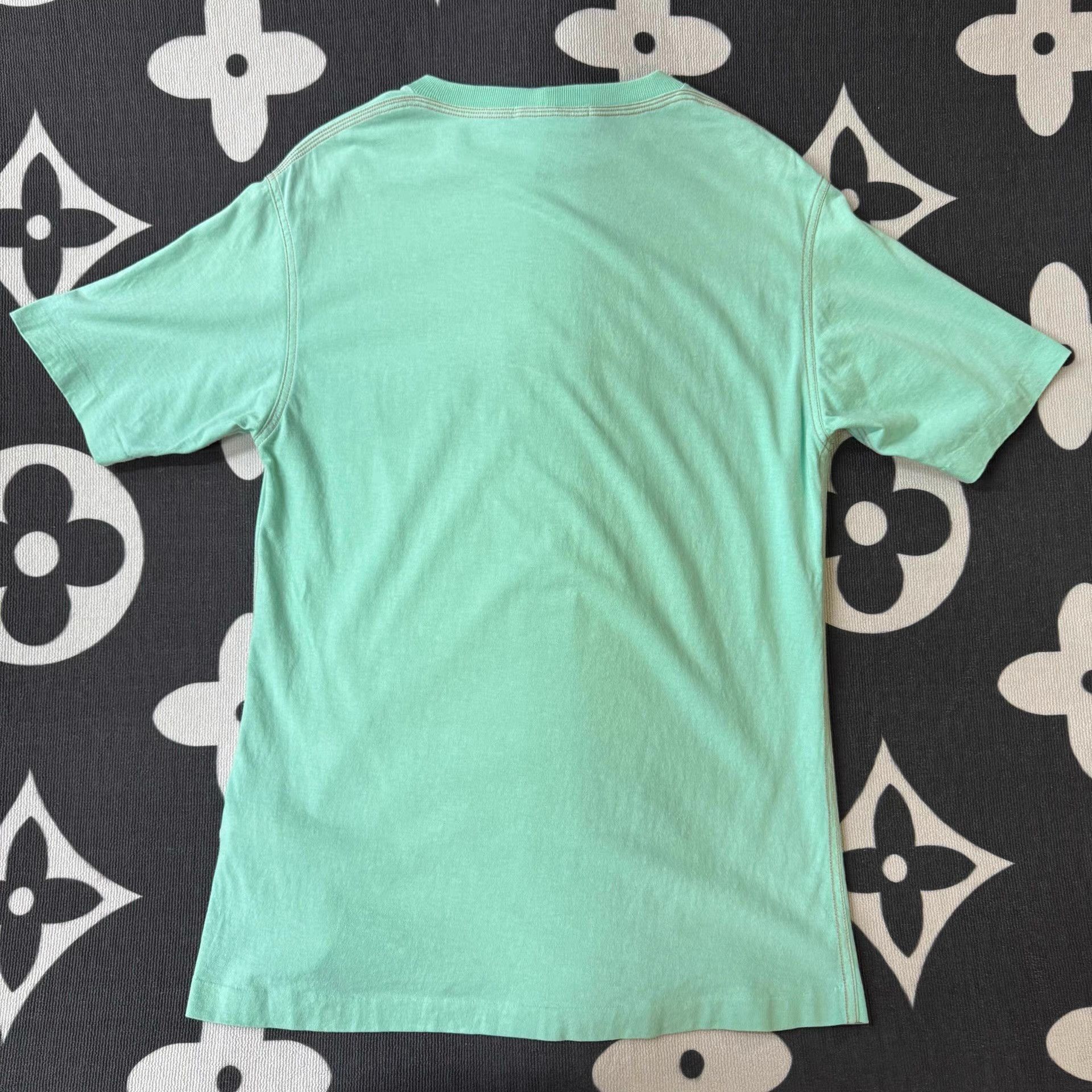 Stone Island Stone Island Mint Green Short Sleeve T‑shirt Q10 Size US M / EU 48-50 / 2 - 2 Thumbnail