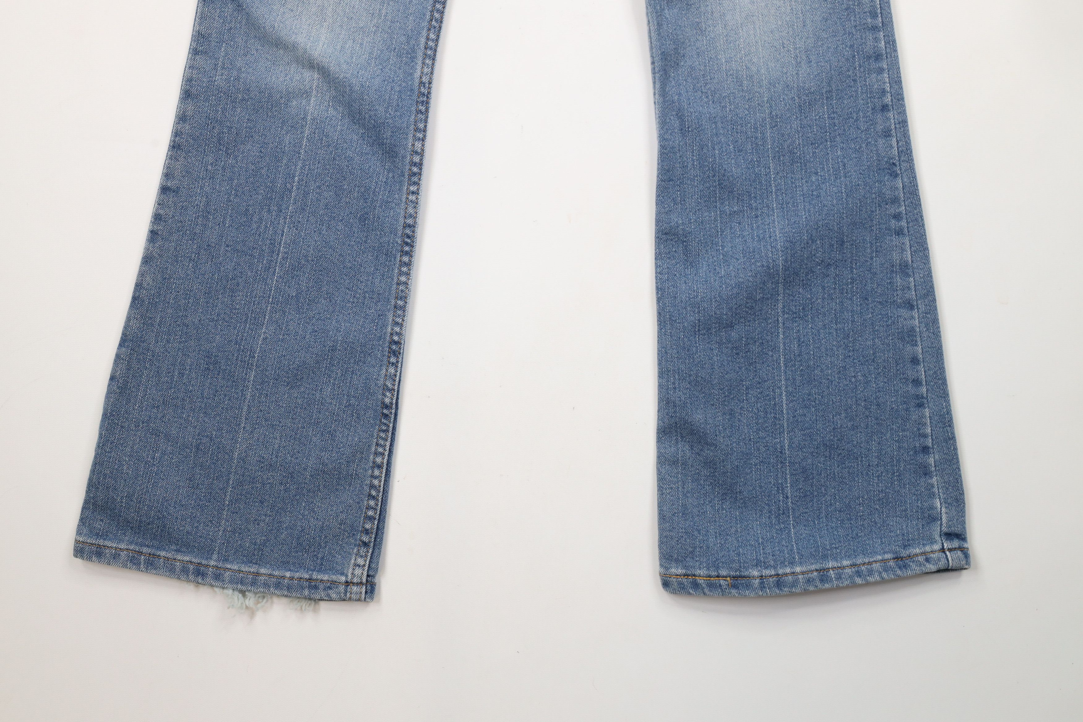 Levi's × Vintage Vintage Y2K 2002 Levis 518 Womens Stretch Bootcut Jeans Size 25" / US 0 / IT 36 - 4 Thumbnail