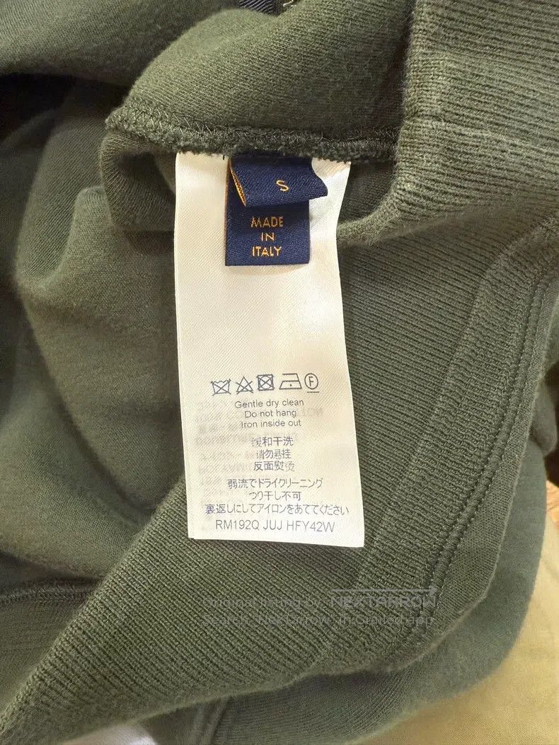 Louis Vuitton Louis Vuitton Army Green Hoodie Size US S / EU 44-46 / 1 - 6 Thumbnail