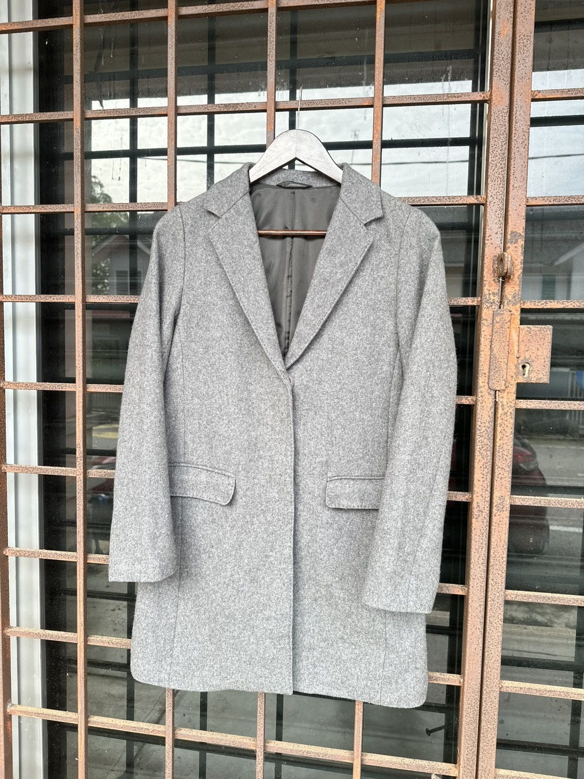 Lacoste Double Breasted Long Jacket