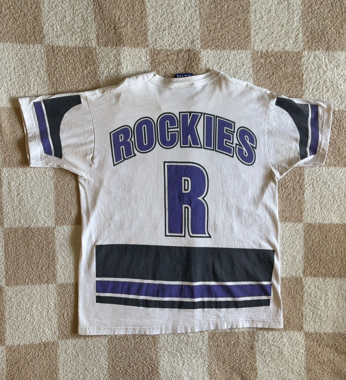 Pro Player Colorado Rockies Salem Sports T-Shirt (1996) Size Large Size US L / EU 52-54 / 3 - 3 Thumbnail