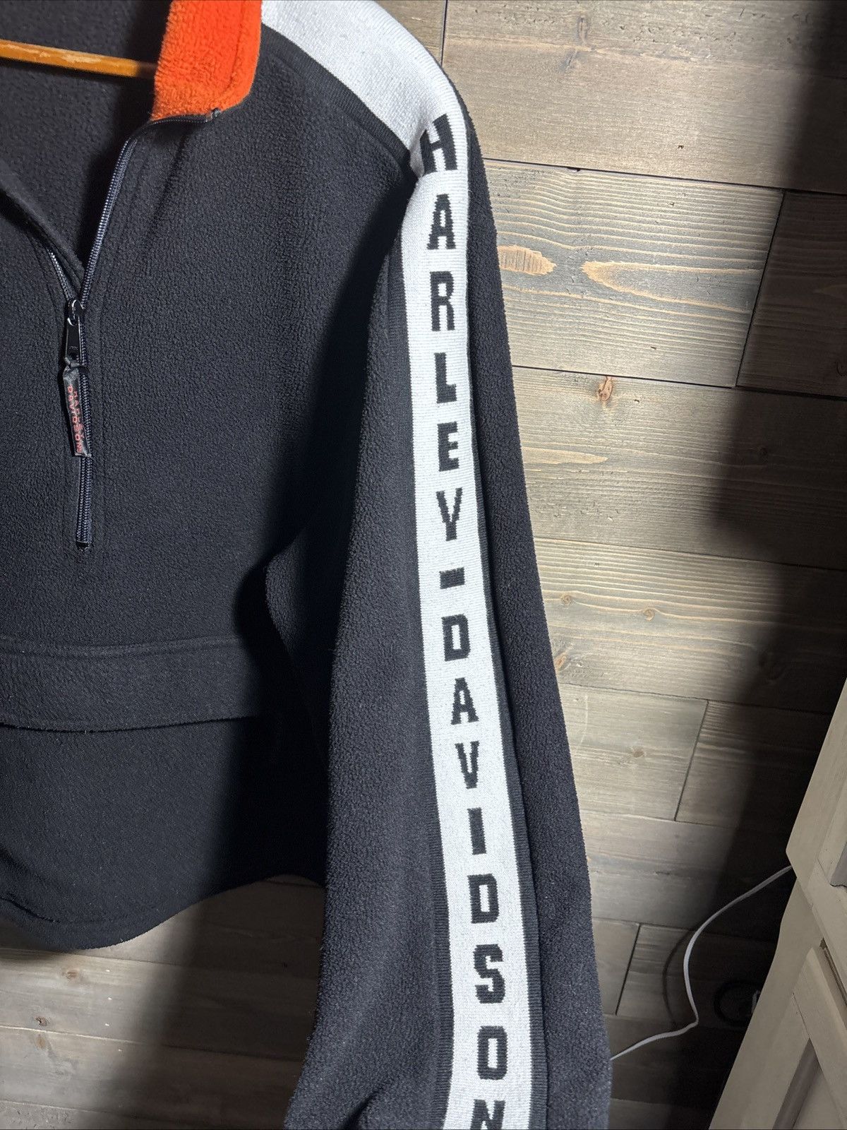 Harley Davidson Vintage Harley Davidson half zip men’s pullover fleece. Size US L / EU 52-54 / 3 - 6 Thumbnail