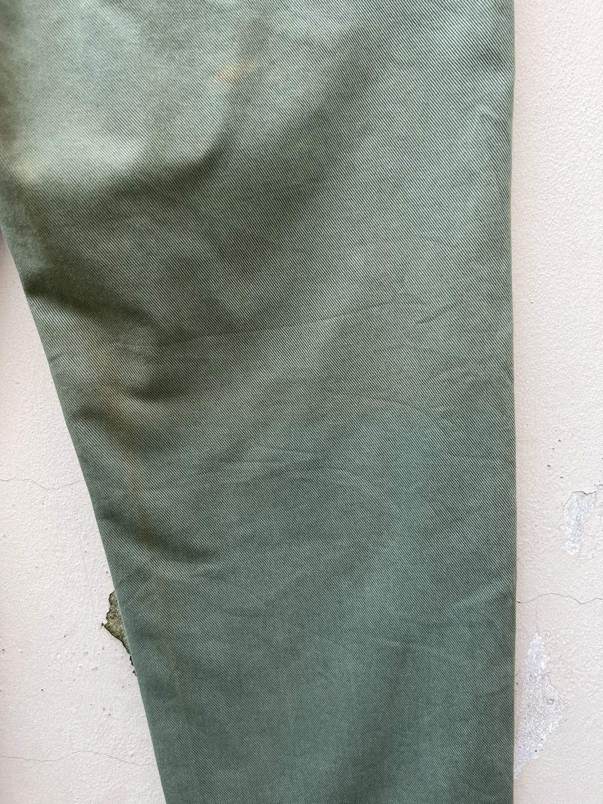 Marithe + Francois Girbaud Vintage 90s MFG Sun Fade Green Denim Baggy Jeans Size US 32 / EU 48 - 21 Thumbnail