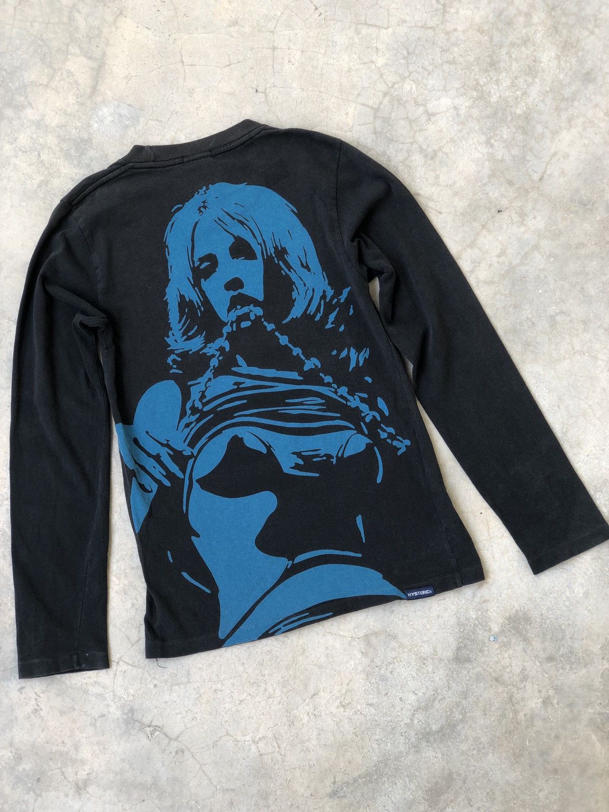 90s Hysteric Glamour Nude Naked Girl Free Size Longsleeve