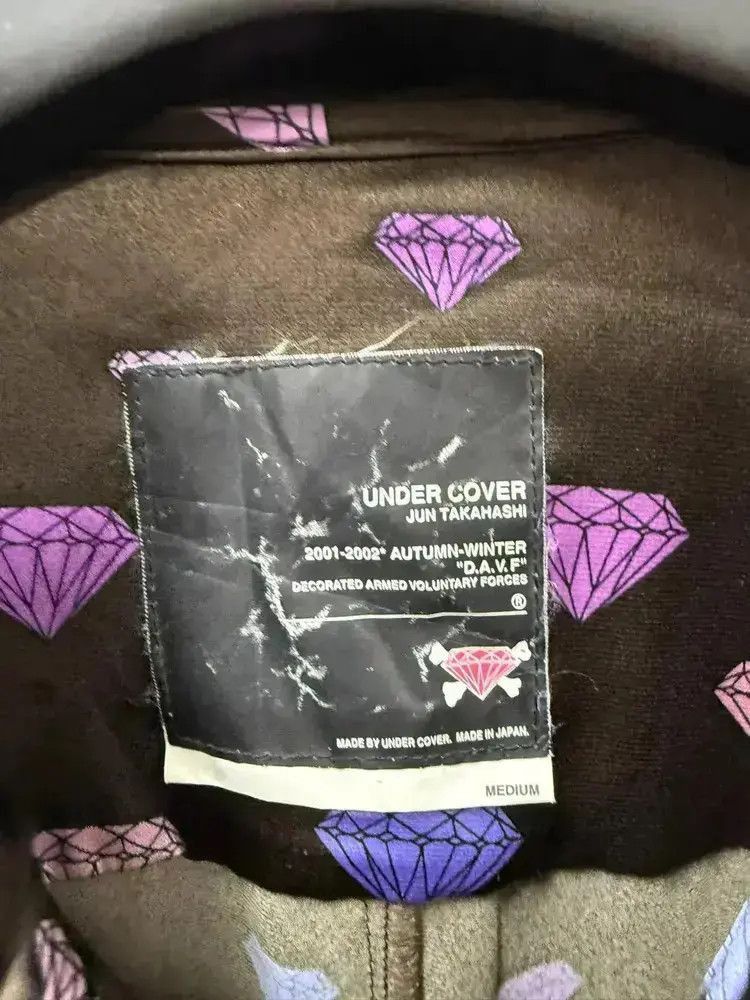 Undercover Undercover 01AW Diamond Print Shirt Size US M / EU 48-50 / 2 - 7 Thumbnail