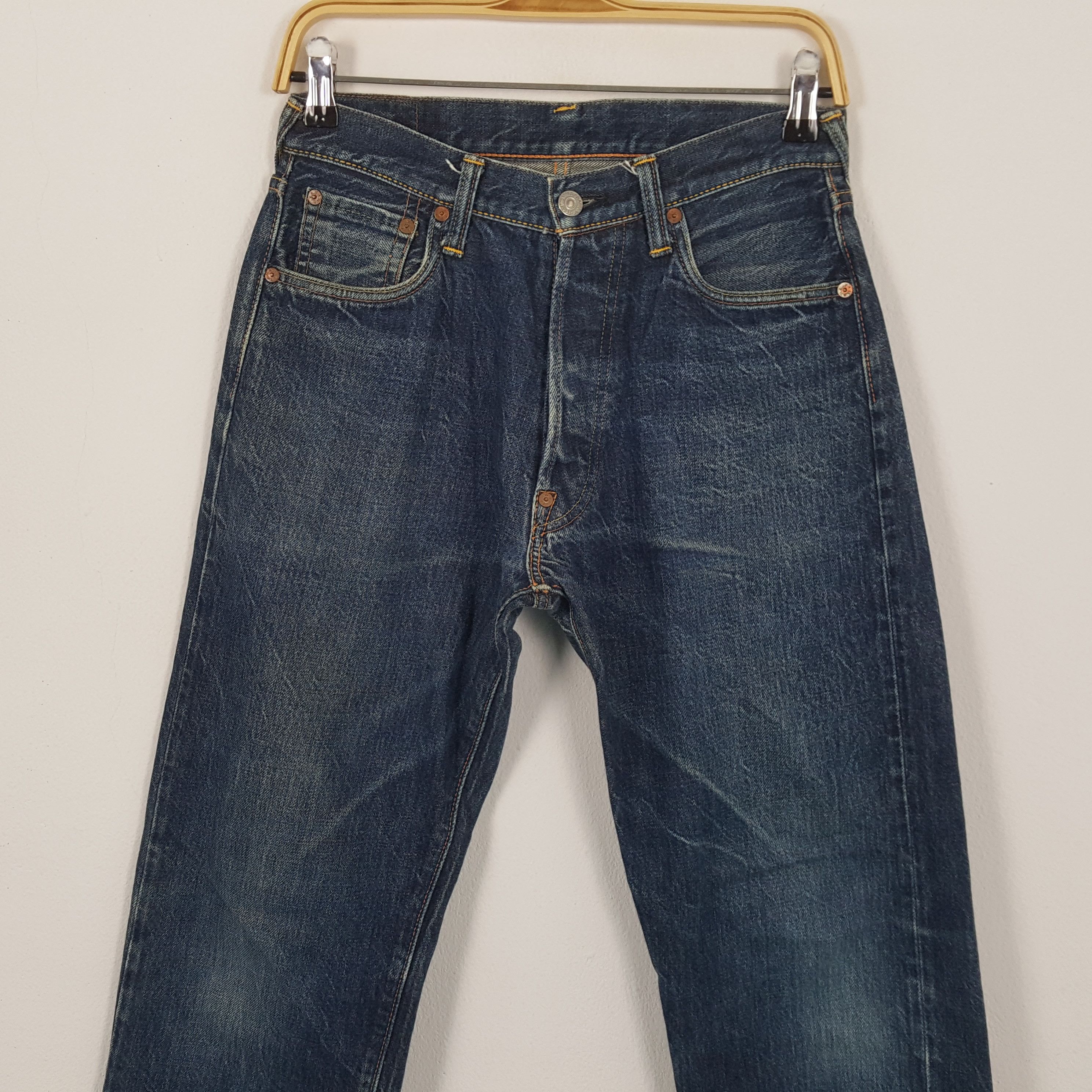 Evisu × Japanese Brand × Vintage Vintage EVISU Japanese Brand Daicock Custom Style Jeans Size US 27 - 5 Thumbnail