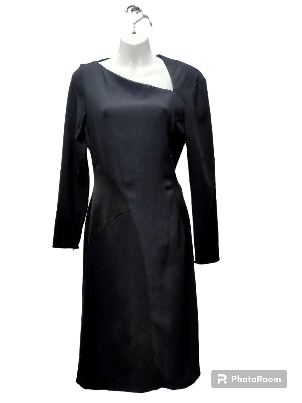image of Burberry London Luxury Black Dress, Women's (Size Medium)