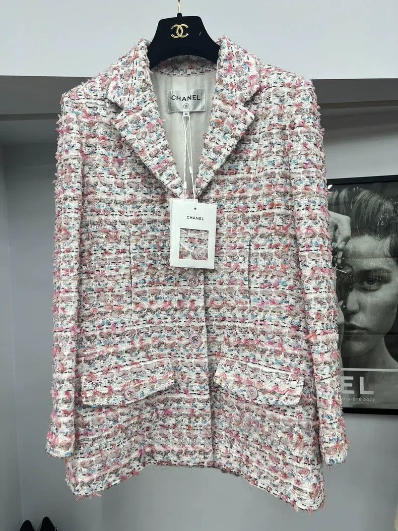 Chanel Chanel 23C colourful woven jacket Size XS / US 0-2 / IT 36-38 - 1 Thumbnail