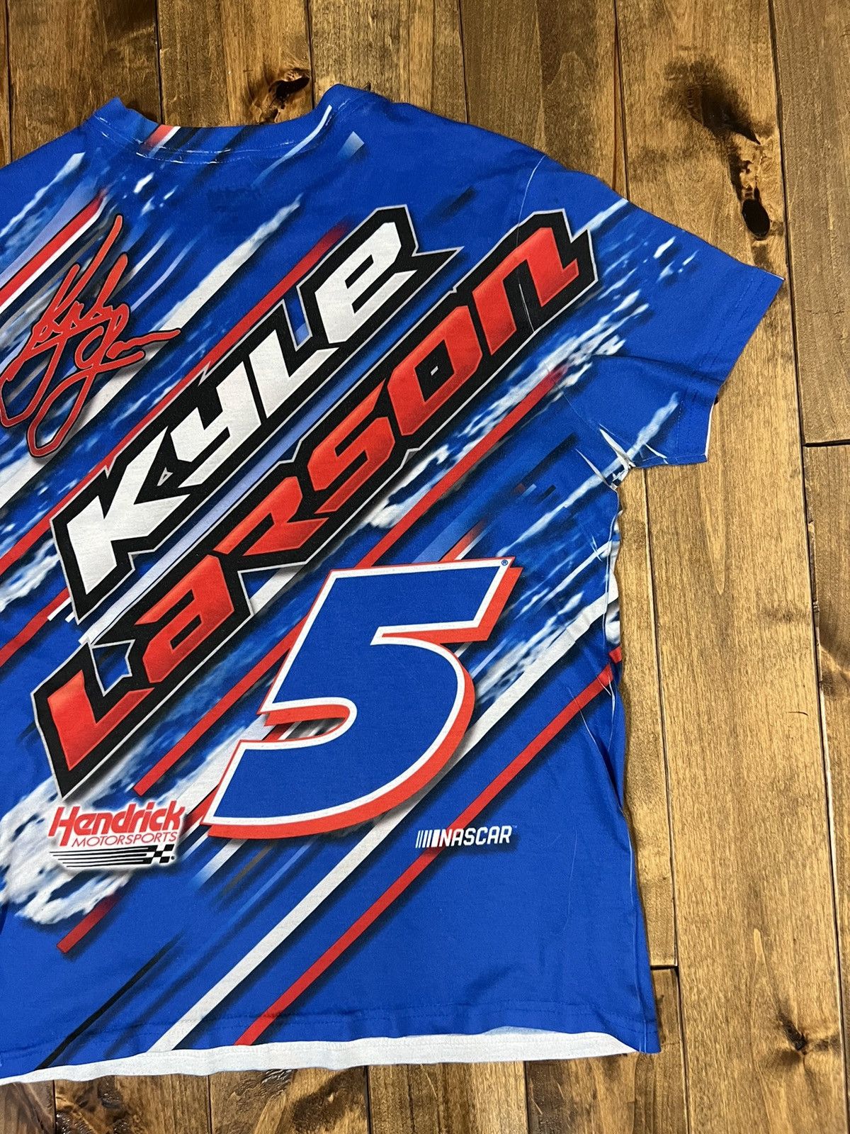 NASCAR Hendrick Motorsports Kyle Larson NASCAR T-shirt Size US S / EU 44-46 / 1 - 8 Thumbnail