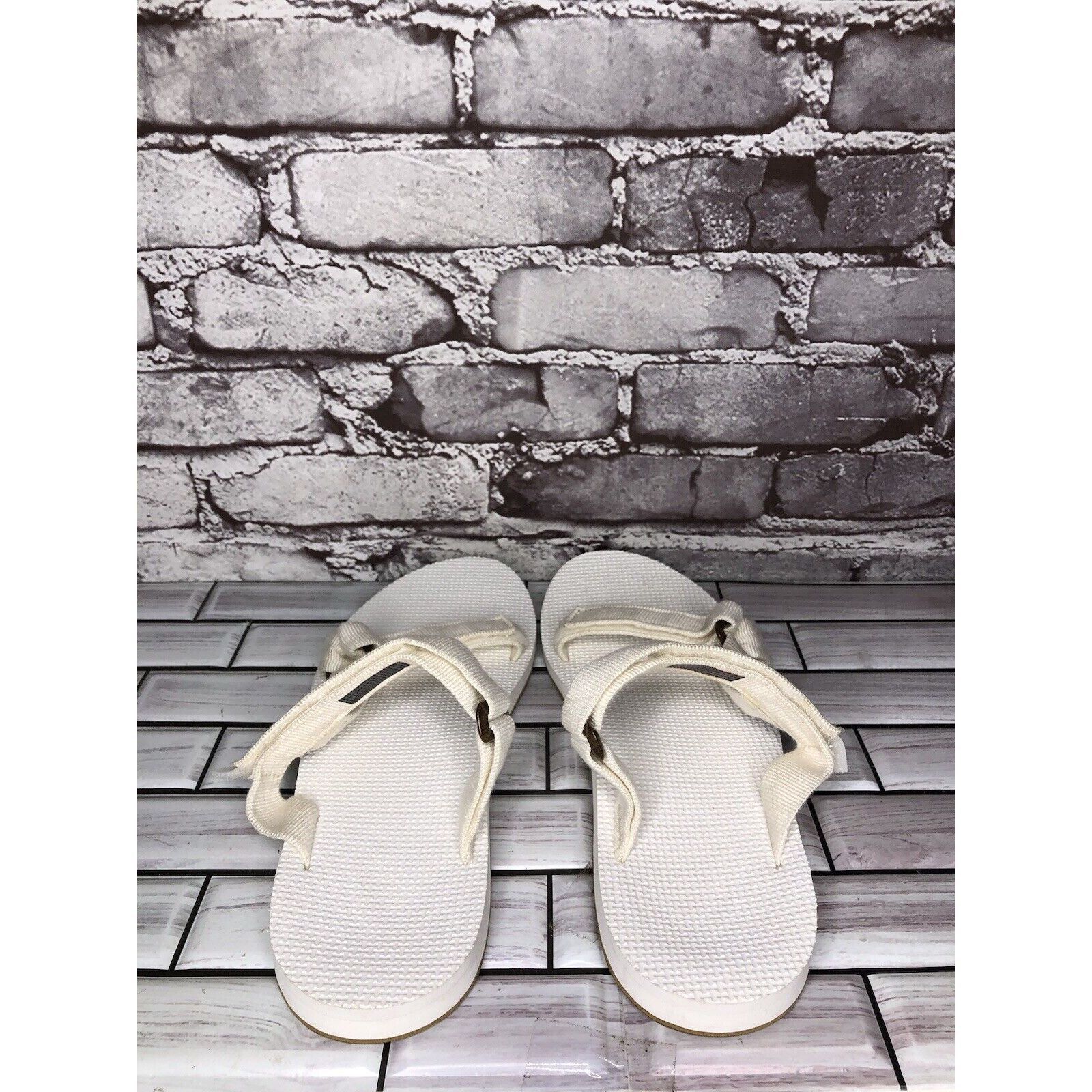 Teva Teva Universal White Textile Foam Slide Sandals Women Sz 10 Size US 10 / IT 40 - 4 Thumbnail