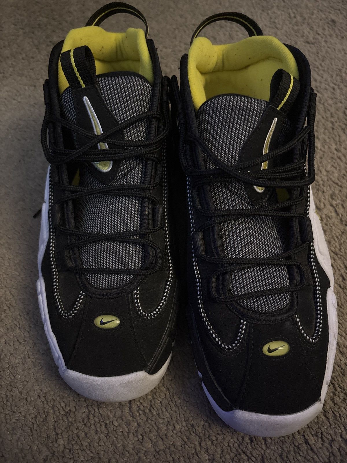 Nike Nike air max penny 1 black/yellow Size US 10.5 / EU 43-44 - 4 Thumbnail