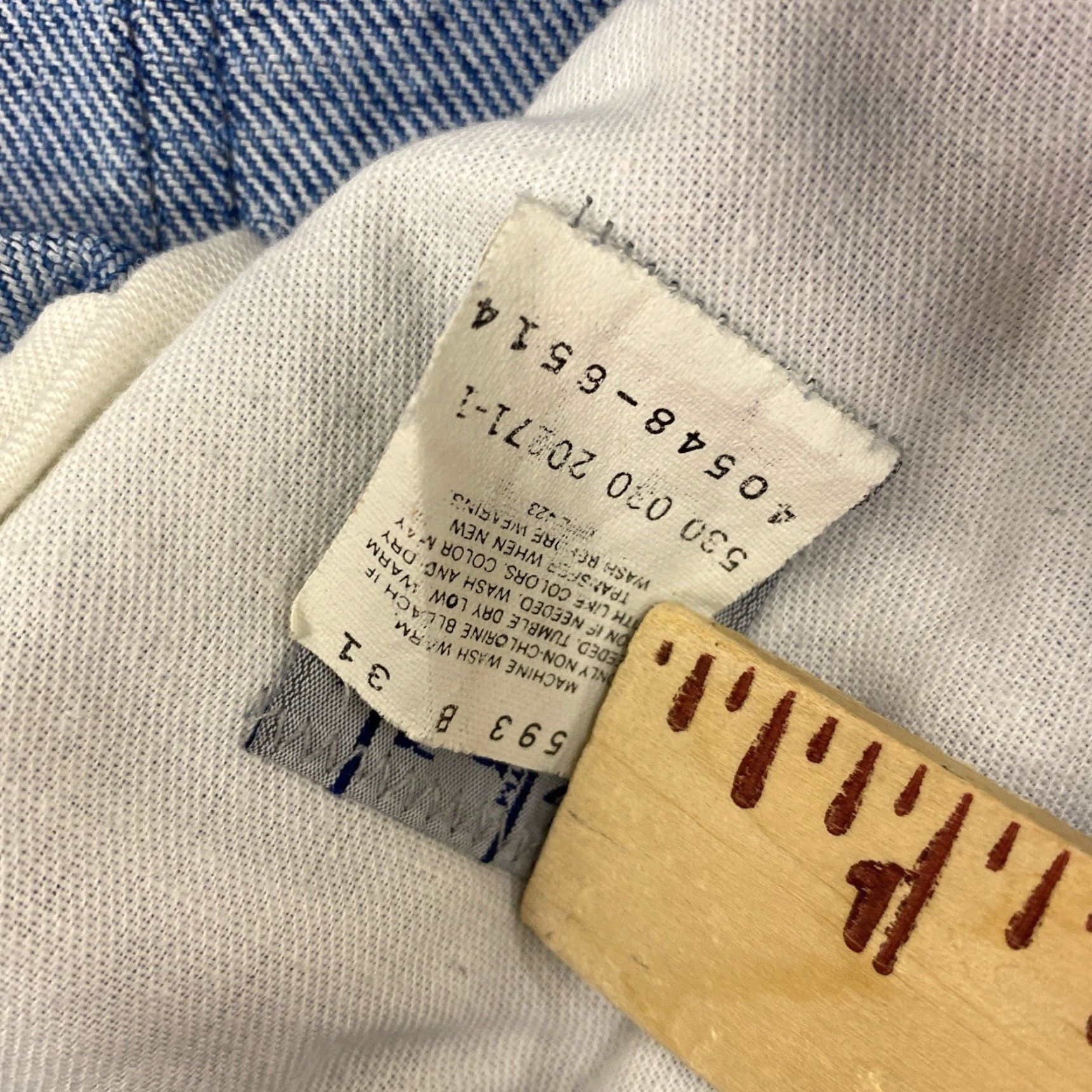 Levi's VINTAGE Levi’s Silver Medal Tab Jeans Men’s 36x32 35x29 Light Wash USA Made Denim Cotton Polyester Blue Regular Mens Jeans Size US 35 - 5 Thumbnail