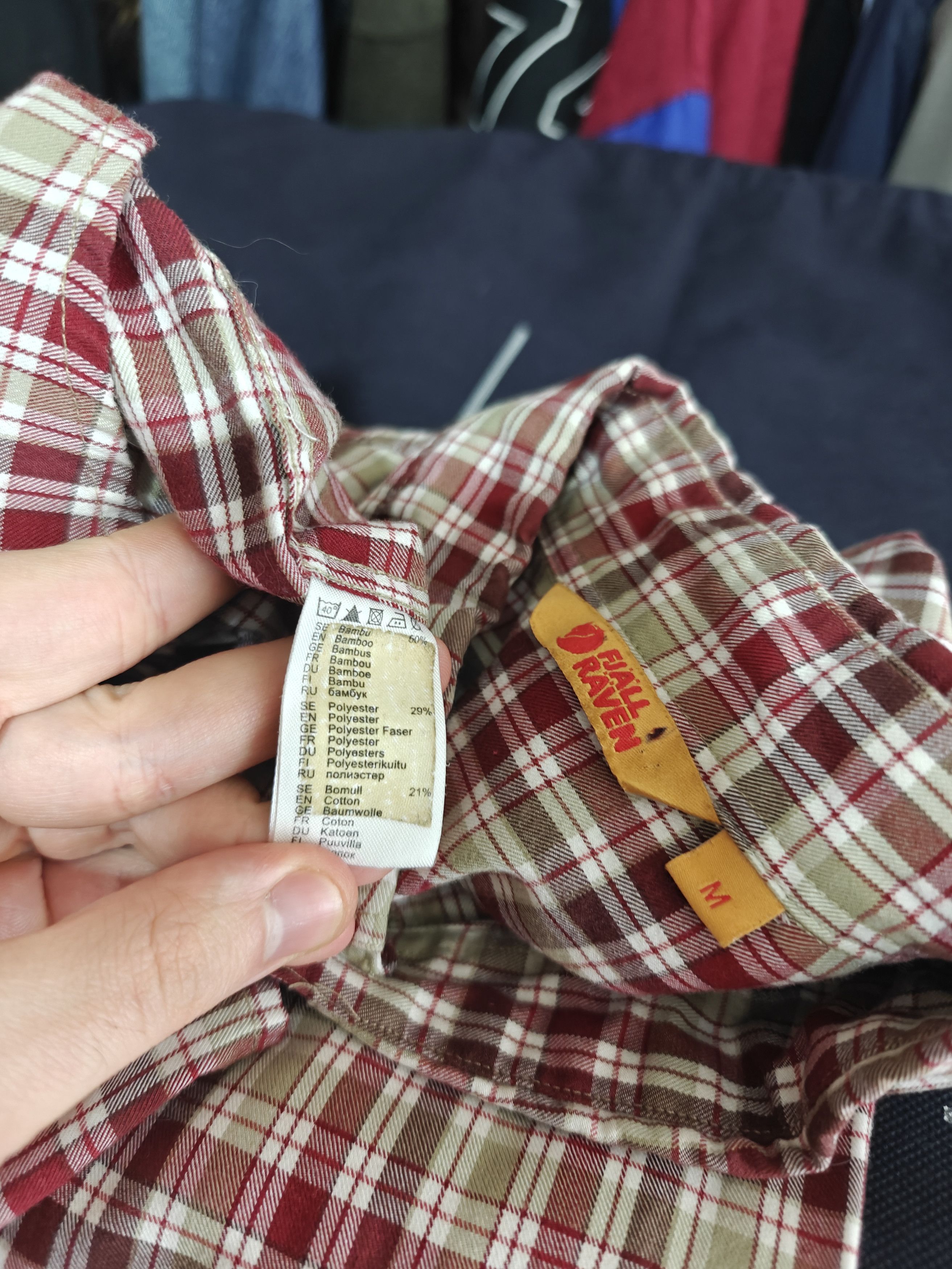 Fjallraven Fjallraven Check Shirt Button Fox Logo size M Size US M / EU 48-50 / 2 - 8 Thumbnail