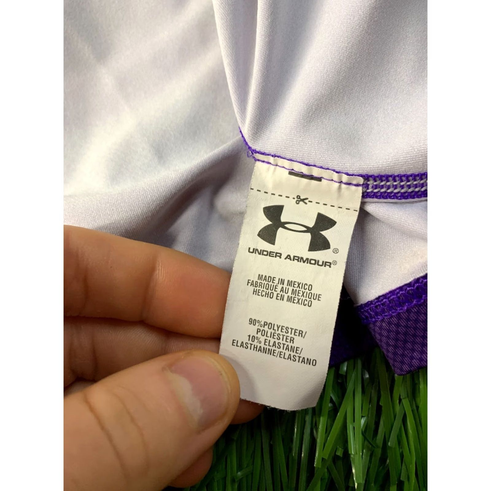 Under Armour UNDER ARMOUR HEATGEAR ORIGINAL WOMEN COMPRESSION TRAINING SHIRT JERSEY XL Purple Short Sleeve T-Shirt XS? Size XL / US 12-14 / IT 48-50 - 5 Thumbnail