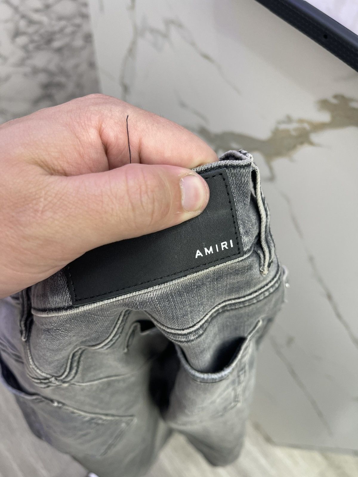 Amiri Amiri Mx1 Grey/Brown Size US 29 - 5 Thumbnail