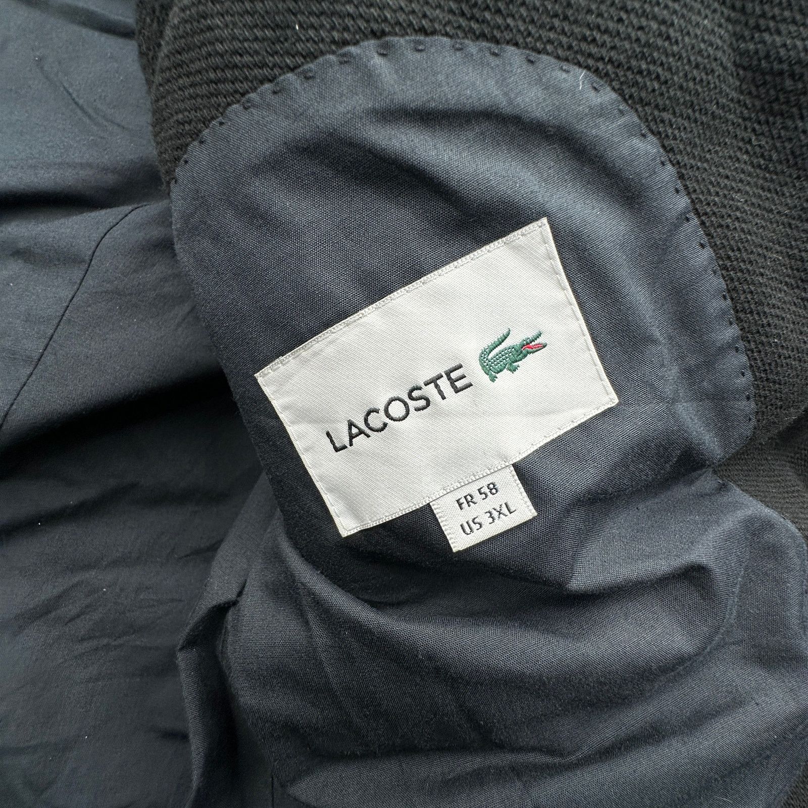 Lacoste Lacoste Cotton Blazer Coat 3XL Button Lined Pockets VH0371 Size US XXL / EU 58 / 5 - 3 Thumbnail