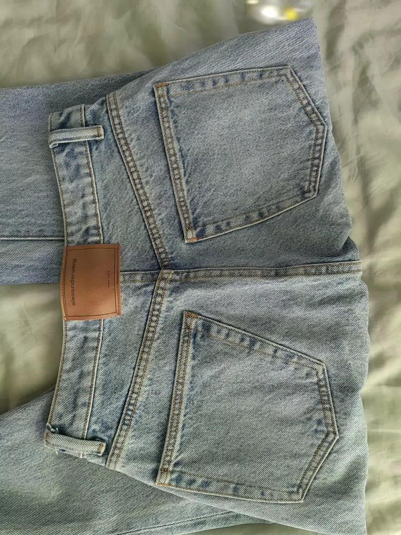Alexander Wang Alexanderwang Blue Denim Jeans- Size 28" / US 6 / IT 42 - 3 Thumbnail