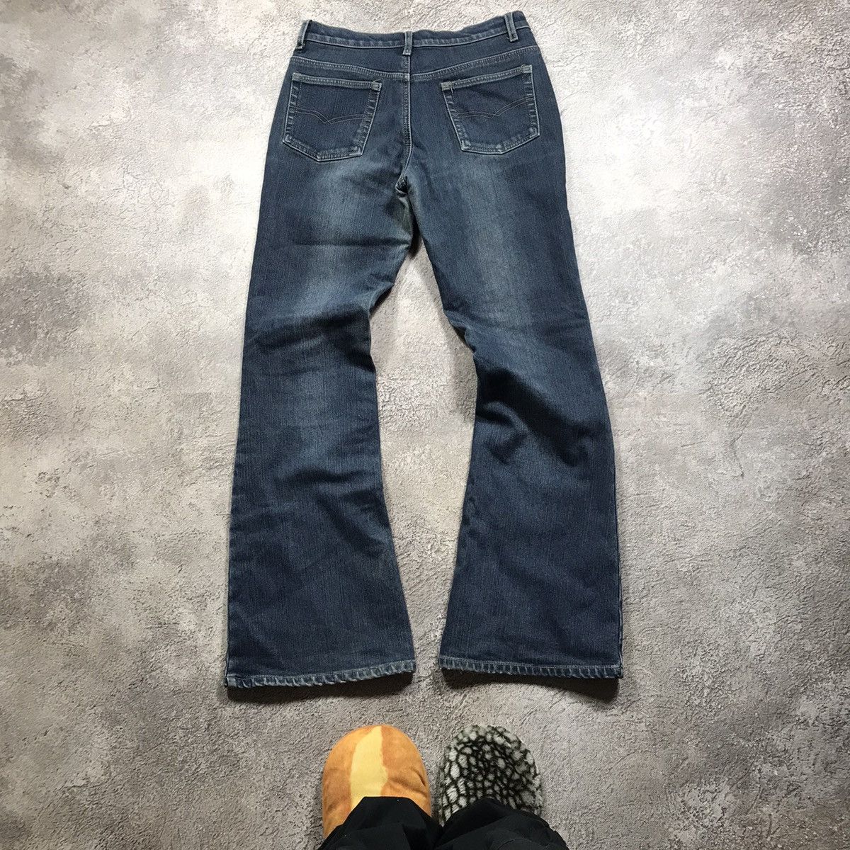 Vintage Vintage 90s Distressed Baggy Jeans Grunge Skate Thrashed 28 Size 28" / US 6 / IT 42 - 4 Thumbnail