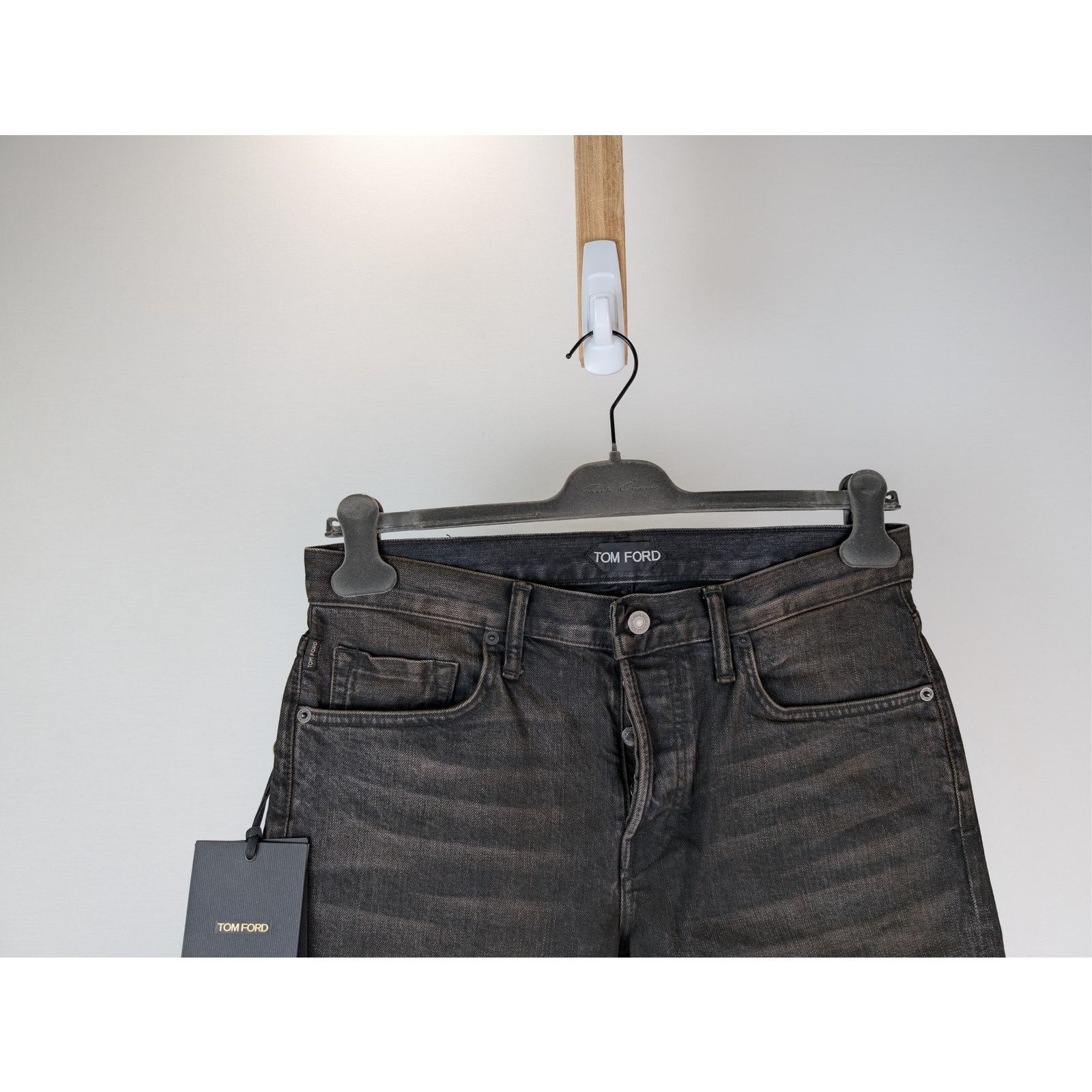 Tom Ford o1rshd1 Straight Fit Denim Jeans in Brown Size US 32 / EU 48 - 3 Thumbnail