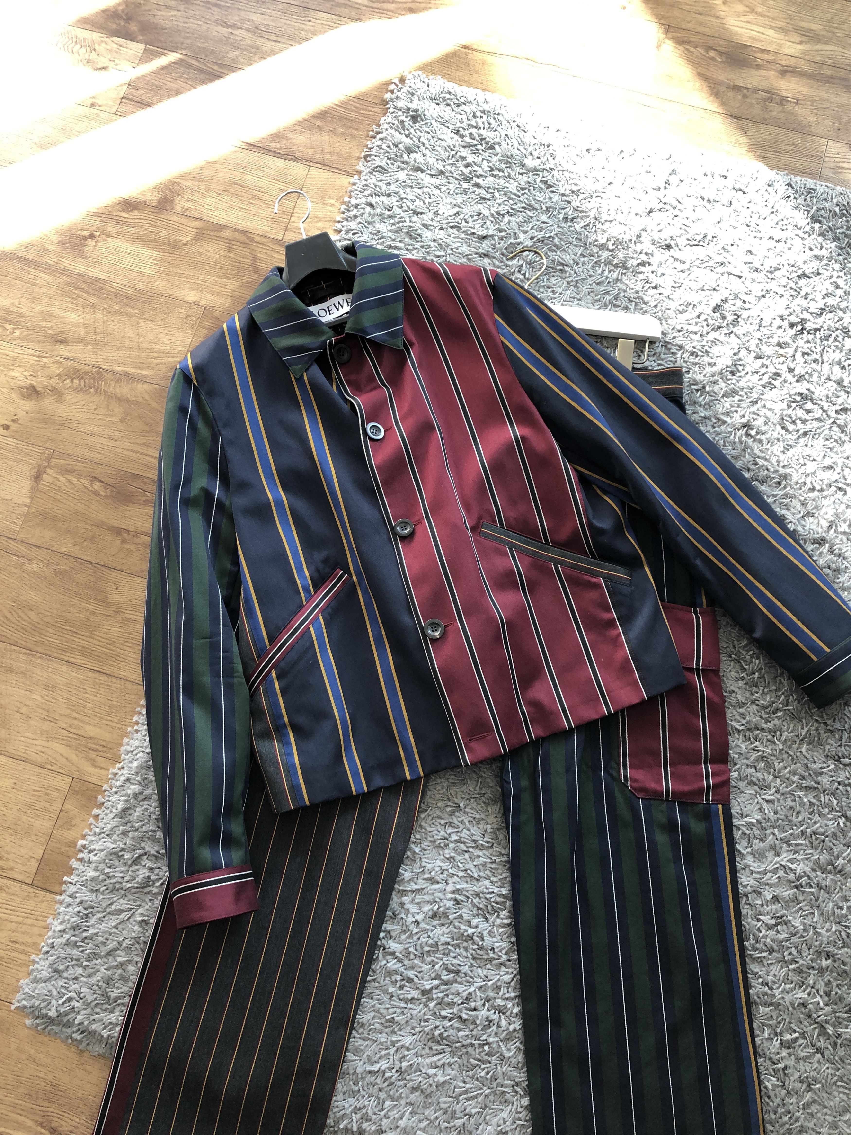 Loewe LOEWE Bouclé Logo Wool Setup Size 52R - 4 Thumbnail
