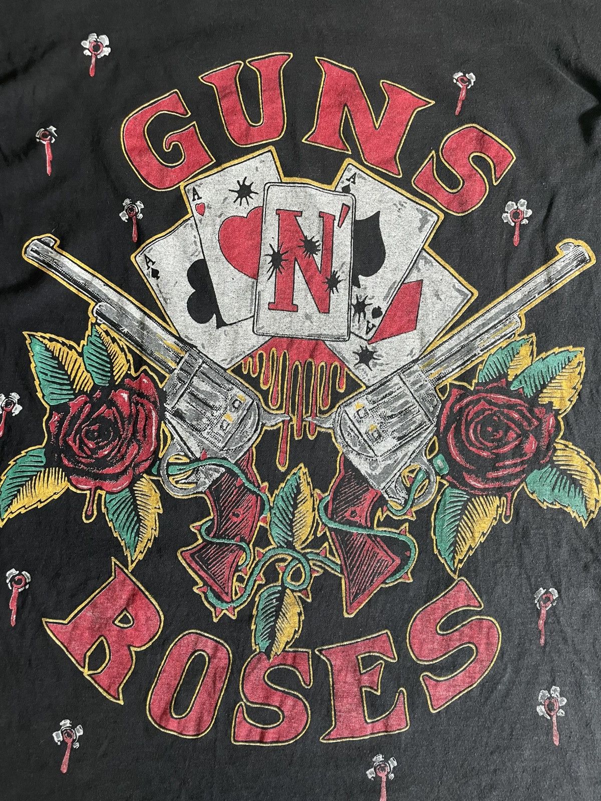 Vintage Vintage Guns N’ Roses Use Your Illusion-Era Bootleg T-Shirt Size US XXL / EU 58 / 5 - 7 Thumbnail