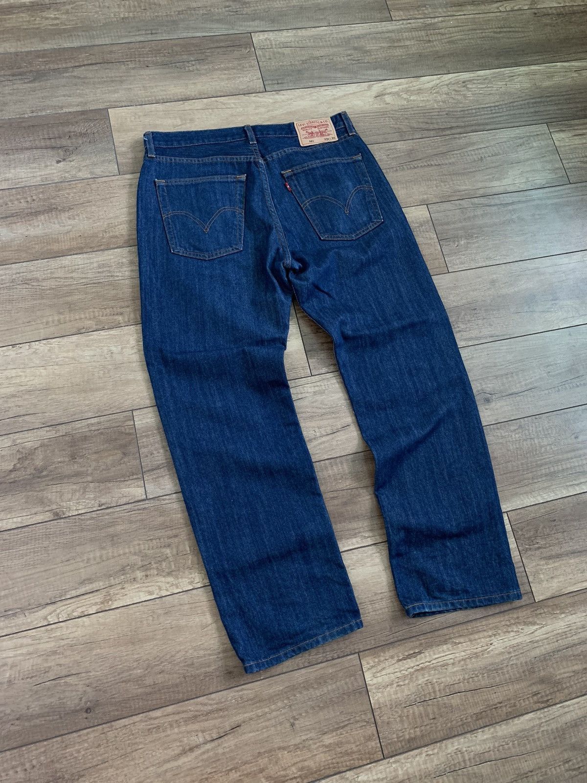 Levi's Vintage Levi's 581 Blue Wide Jeans Denim Pants Size US 34 / EU 50 - 5 Thumbnail