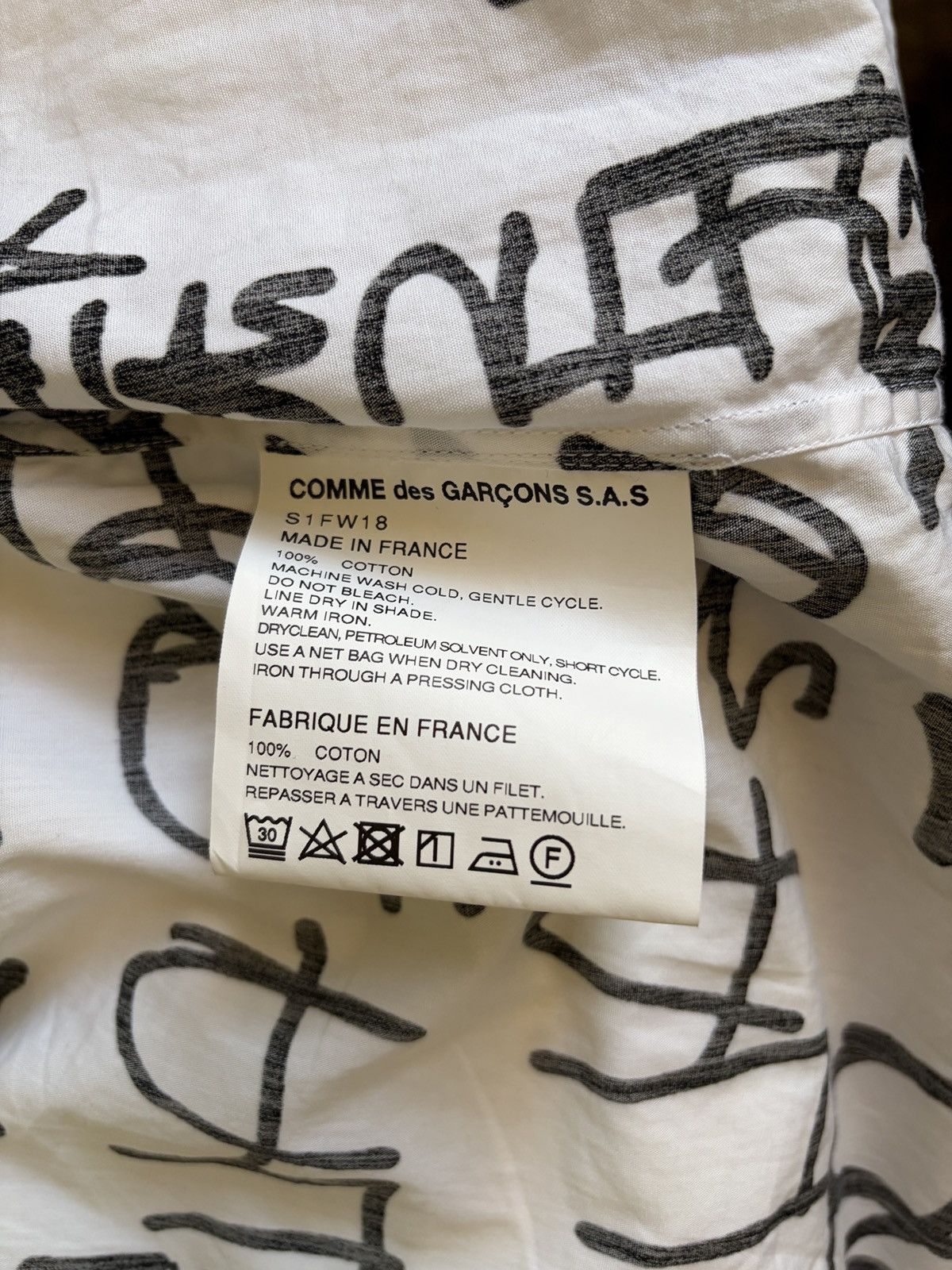 Comme des Garcons SHIRT × Supreme Justice for all COMME des GARCONS SHIRT Size US M / EU 48-50 / 2 - 5 Thumbnail