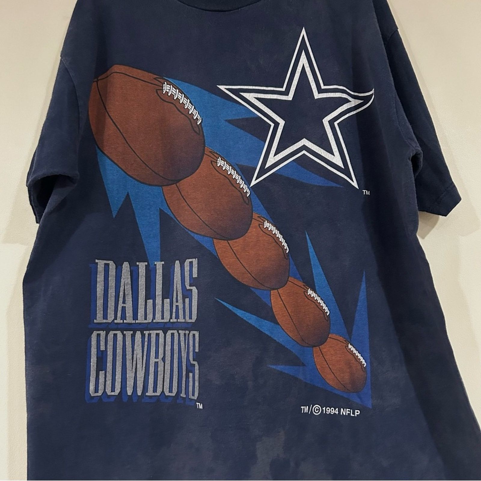 Other Vintage 1994 Dallas Cowboys Double Sided Graphic Shirt Size US XL / EU 56 / 4 - 3 Thumbnail