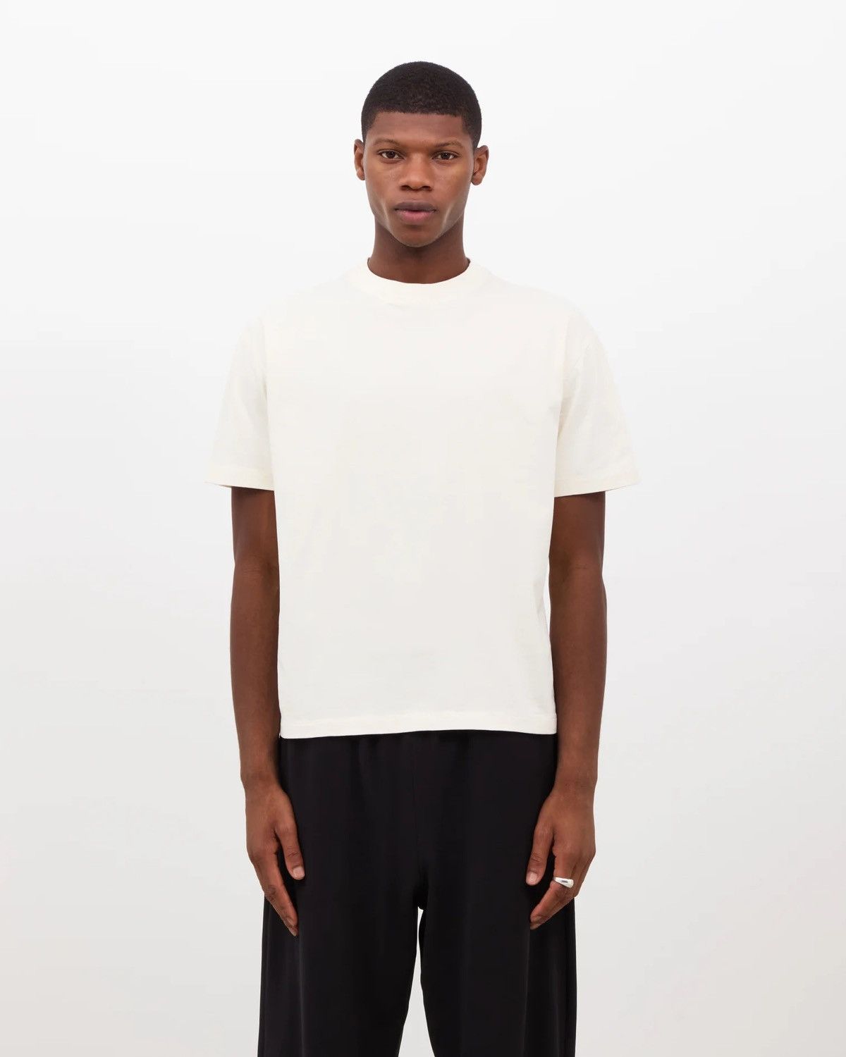 Daniel Simmons Daniel Simmons Essential Tee Off White Size M Size US M / EU 48-50 / 2 - 2 Thumbnail