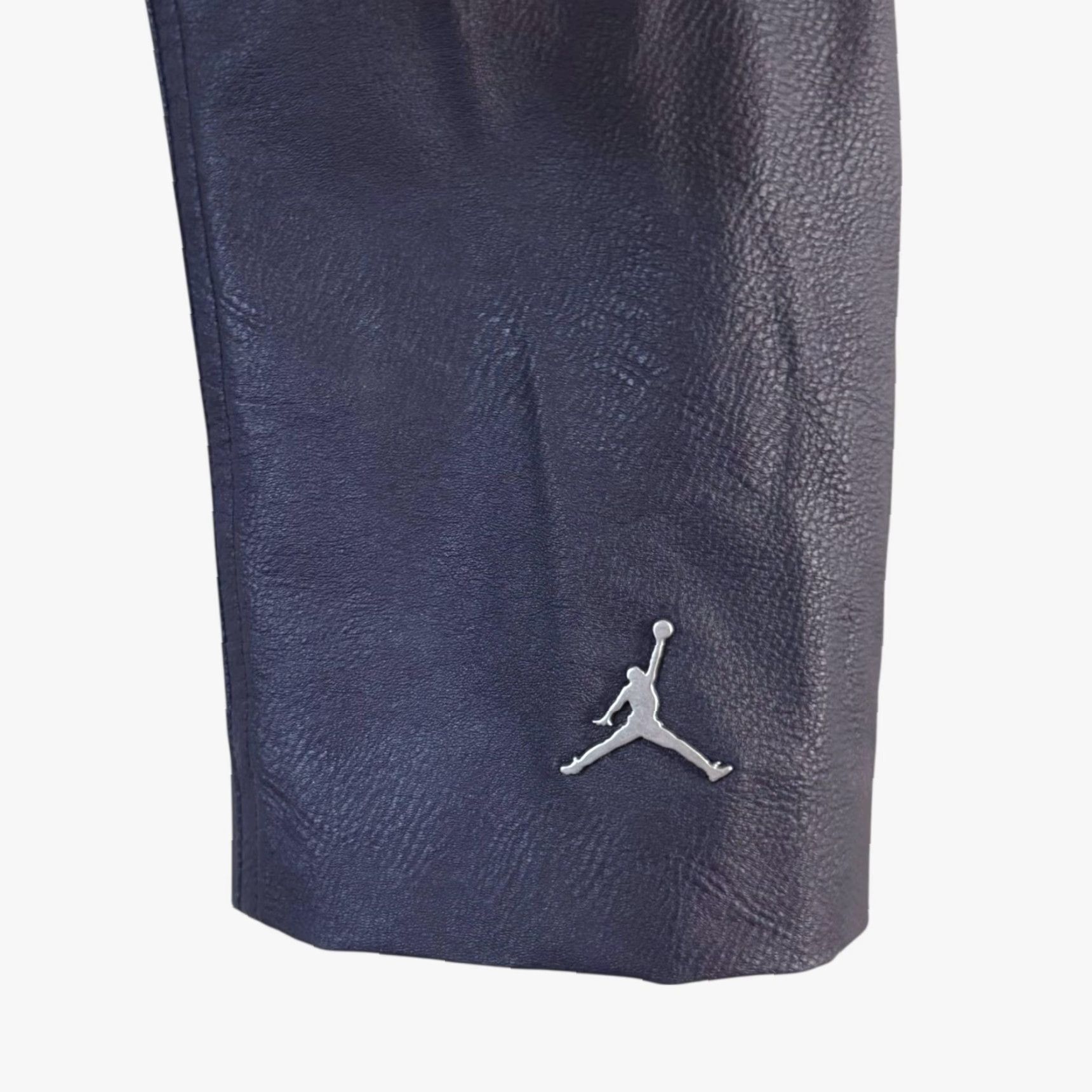 Jordan Brand Nike Air Jordan Jacket Women's Medium Purple & Black Capsule 2.0 Faux Leather Size M / US 6-8 / IT 42-44 - 7 Thumbnail