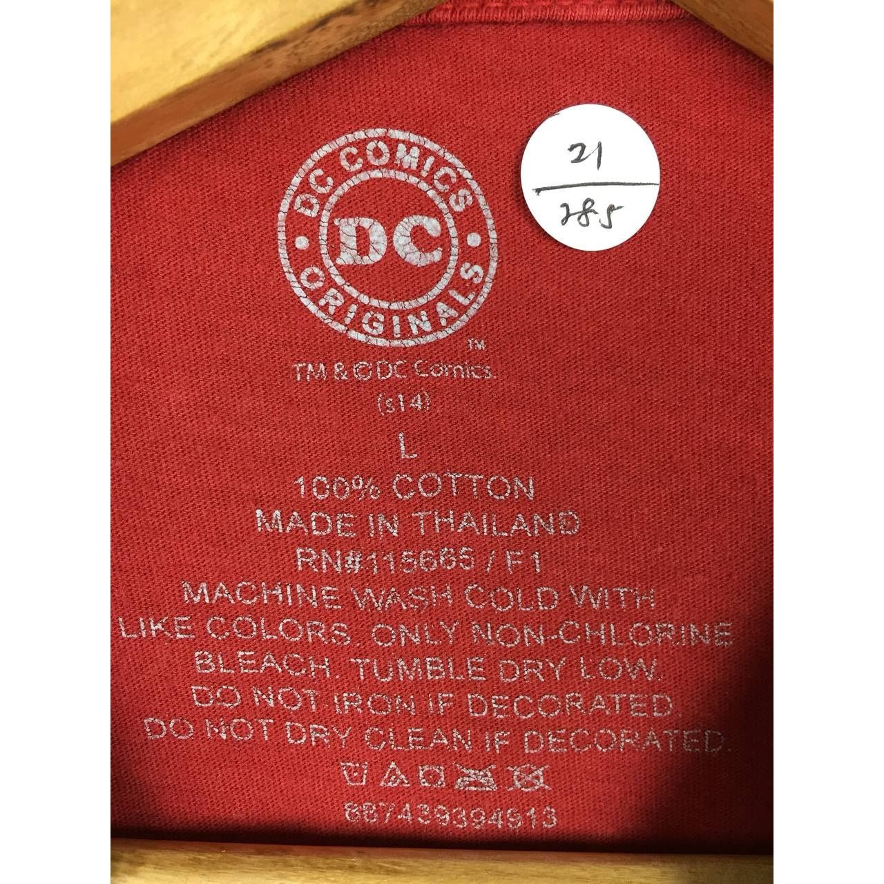 DC Comics DC Comics Originals The Flash Logo Superheroes Movie Tee Size US L / EU 52-54 / 3 - 14 Thumbnail