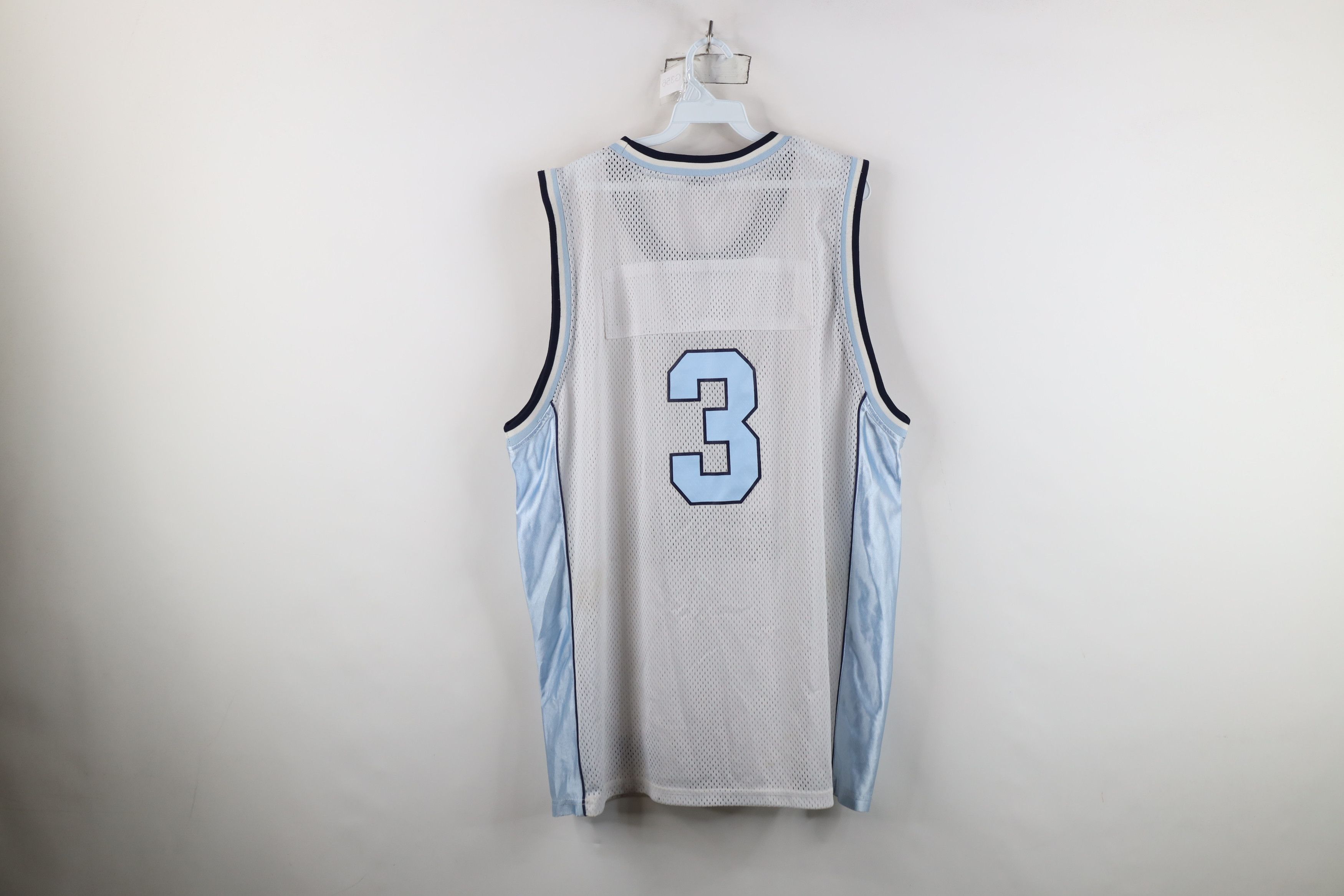 Vintage Vintage 90s Y2K North Carolina Basketball Jersey White Size US XXL / EU 58 / 5 - 12 Thumbnail