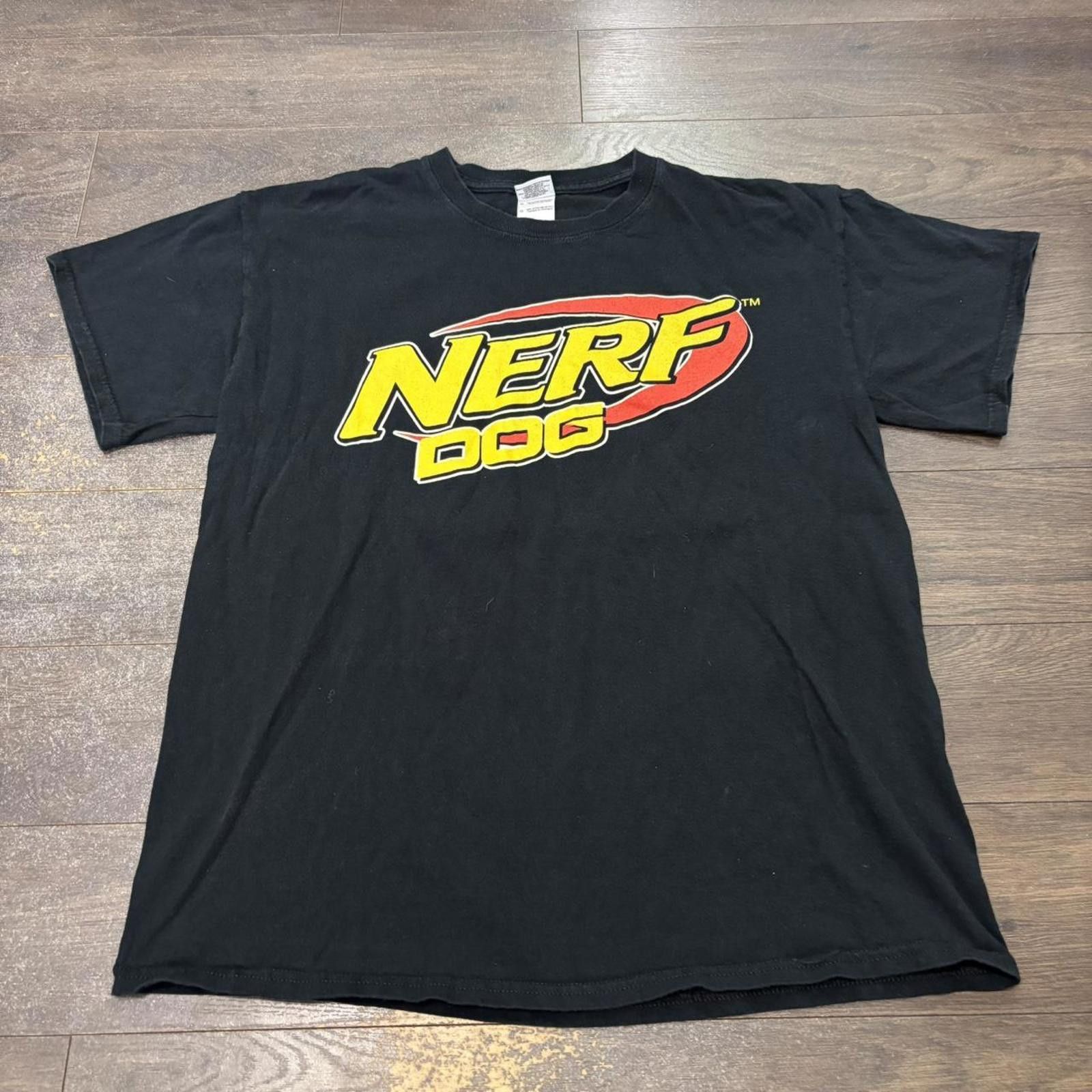 Gildan vintage nerf dog t shirt 00s L Size US L / EU 52-54 / 3 - 3 Thumbnail