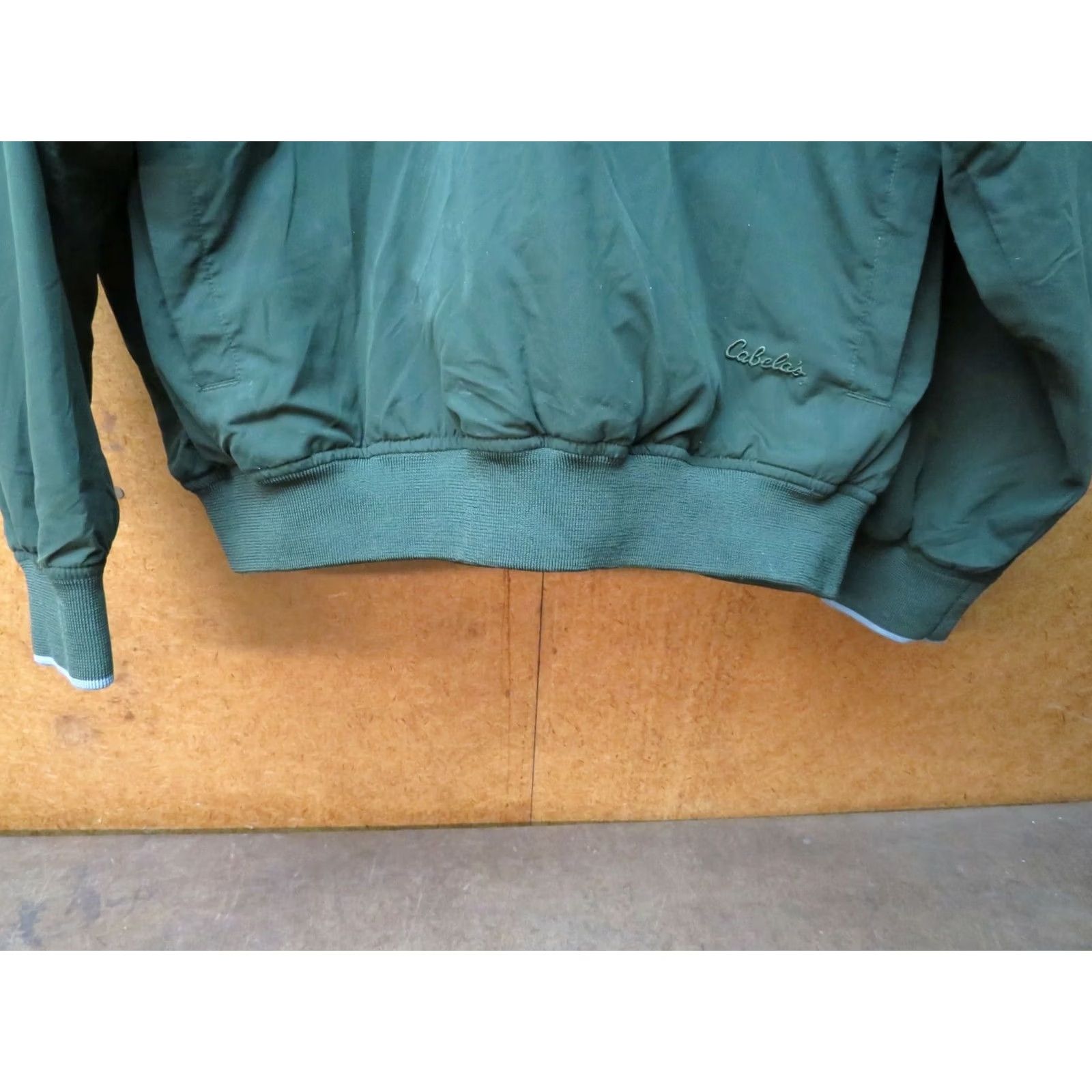 Vintage VINTAGE Cabela's Green Geometric Windbreaker Jacket L Large Womens Outdoor Casual Size L / US 10 / IT 46 - 4 Thumbnail