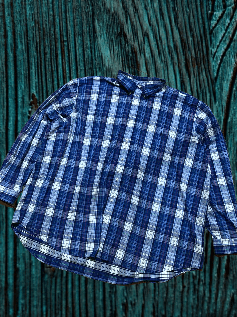 Polo Ralph Lauren Ralph Lauren Shirt 5XB Wrinkle Free Nylon Elastane Plaid Size US XXL / EU 58 / 5 - 1 Thumbnail