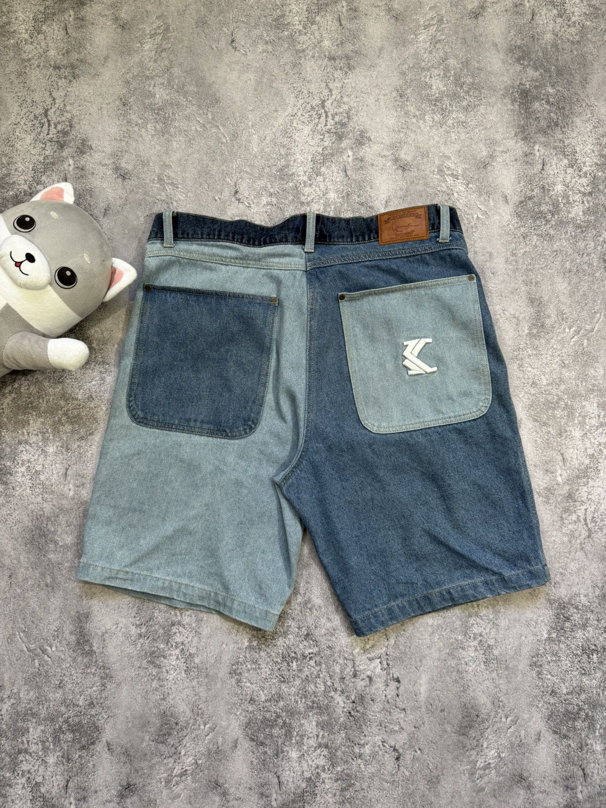 KARL KANI JEANS DENIM SHORTS