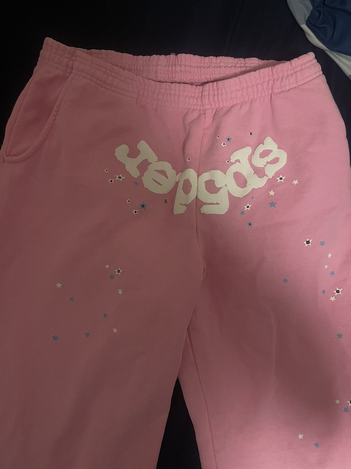 image of Spider Worldwide Pink Sp5Der Sweatpants, Men's (Size 36)