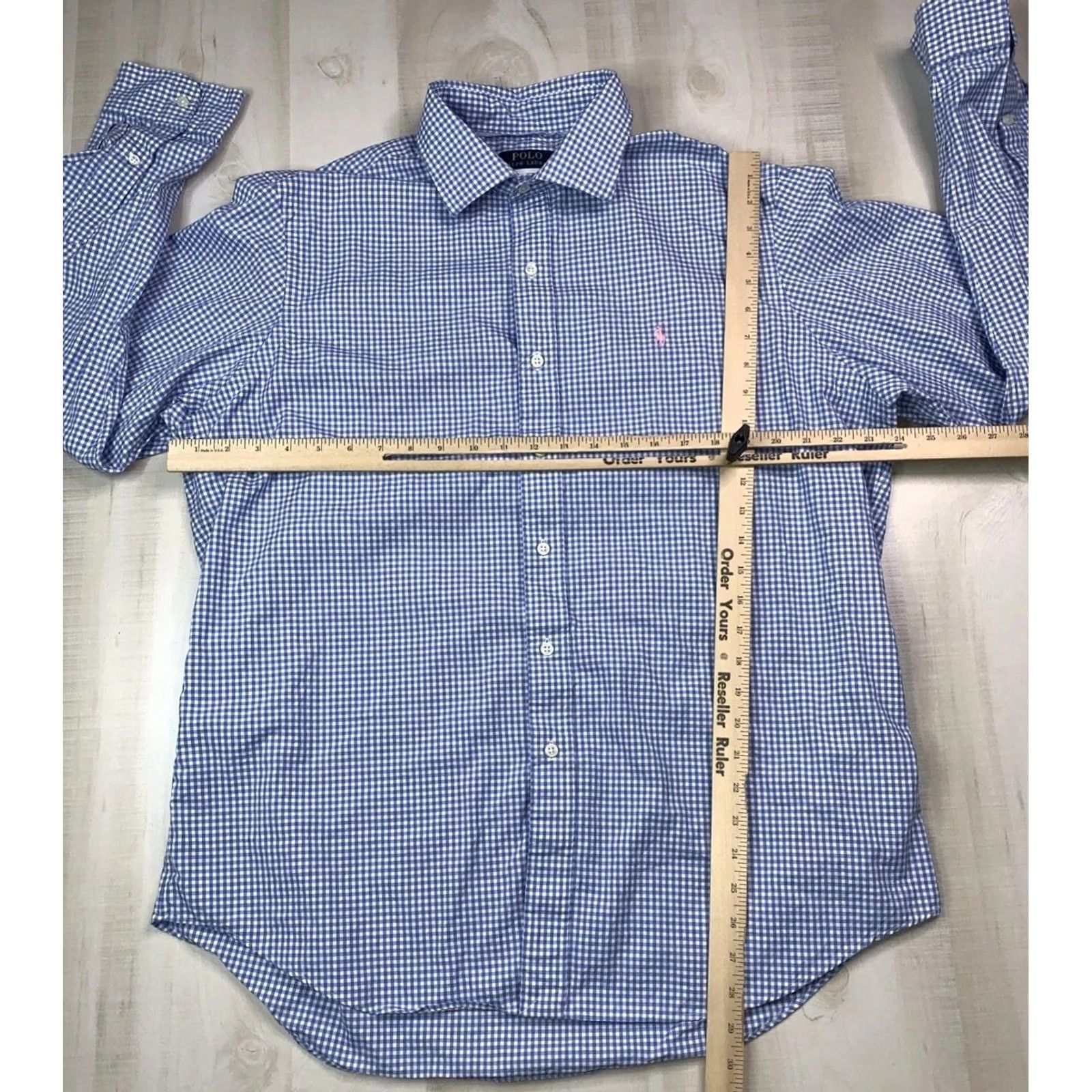 Polo Ralph Lauren Polo Ralph Lauren Button-Up Shirt XL Mens Check Gingham Pink Logo Cotton Blend Multicolor 90s Preppy Classic College Size US XL / EU 56 / 4 - 5 Thumbnail