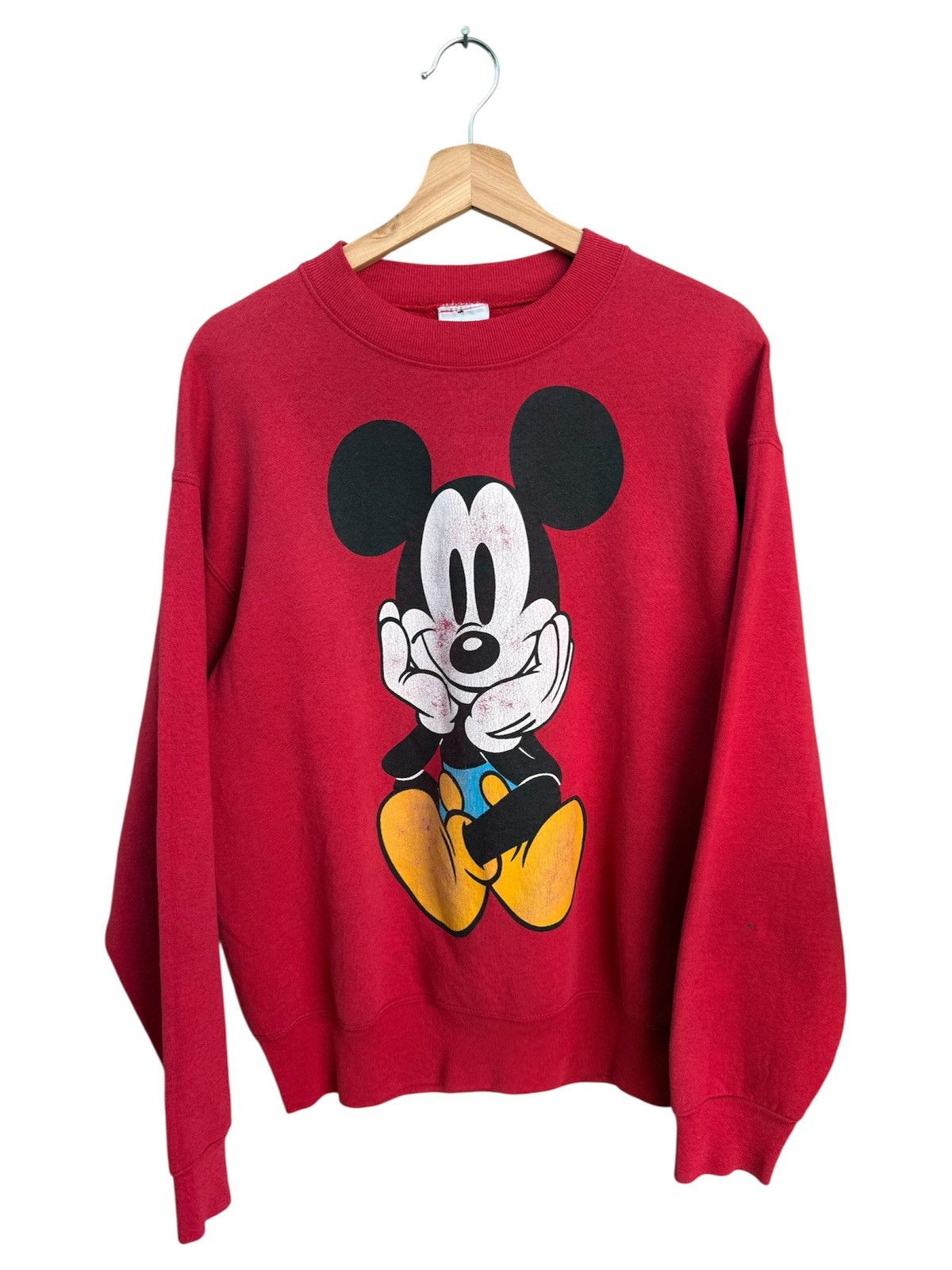 Mickey Mouse Vintage Mickey Mouse mirror print sweatshirt Size US L / EU 52-54 / 3 - 1 Thumbnail