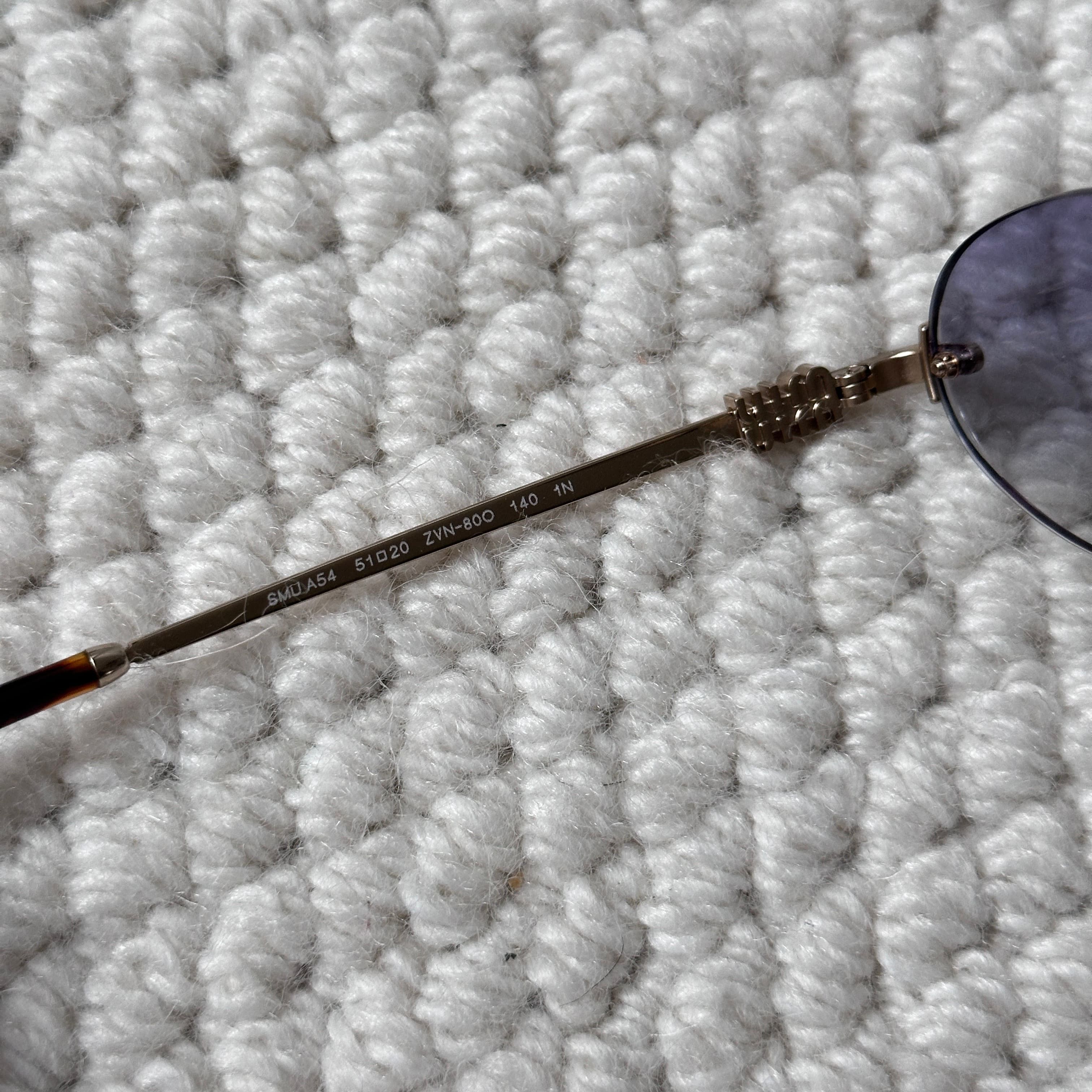 Miu Miu MIU MIU 0MU A54S ZVN80O SUNGLASSES Size ONE SIZE - 3 Thumbnail