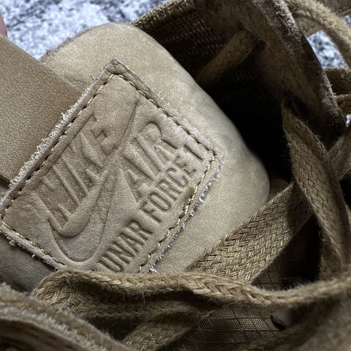 Nike NIKE LUNAR FORCE 1 FLYKNIT WORKBOOT GOLDEN BEIGE Size US 8 / EU 41 - 17 Thumbnail
